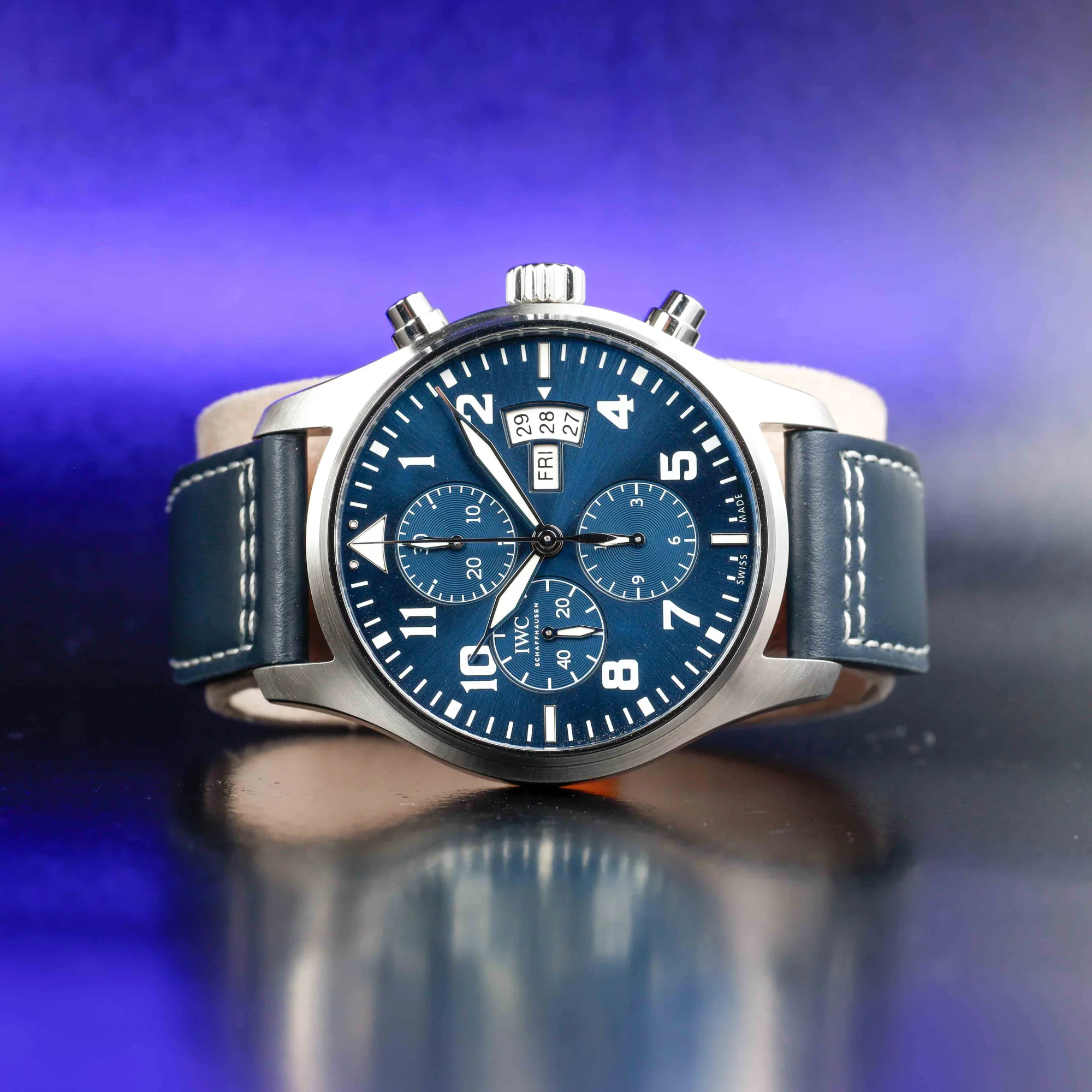 IWC Pilot Chronograph le Petit Prince Limited Edition stahl