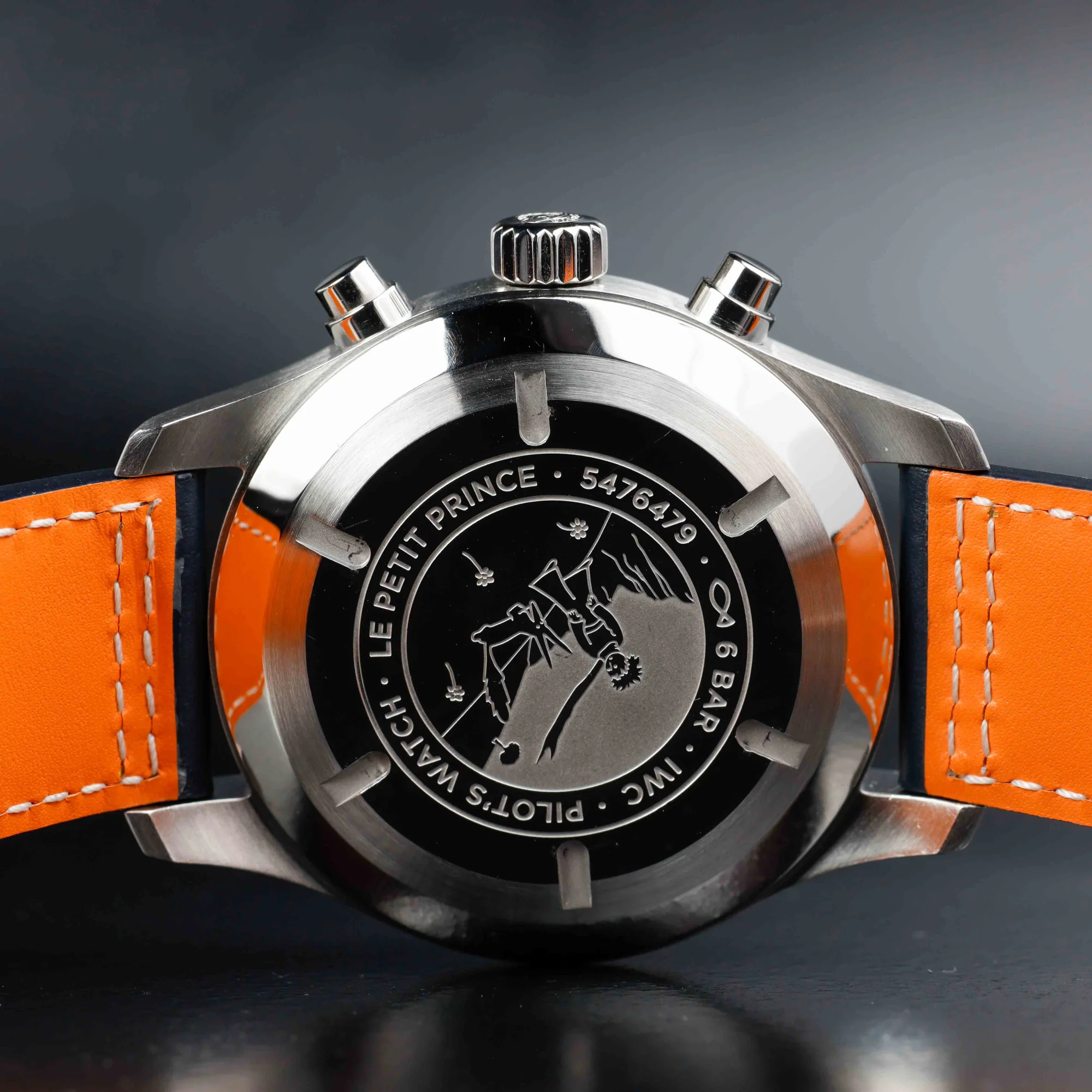 IWC Pilot Chronograph le Petit Prince Limited Edition stahl 10