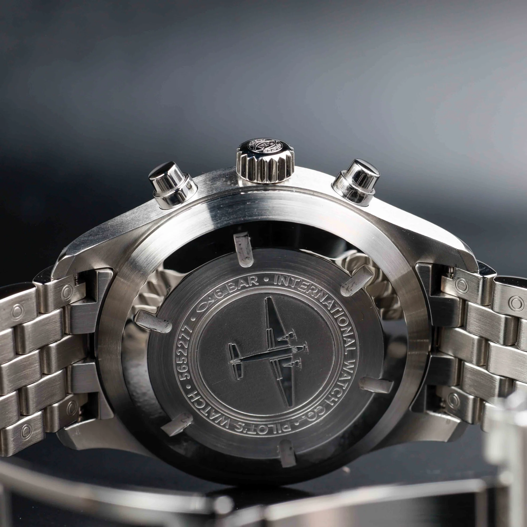 IWC Pilot Chronograph acciaio 11