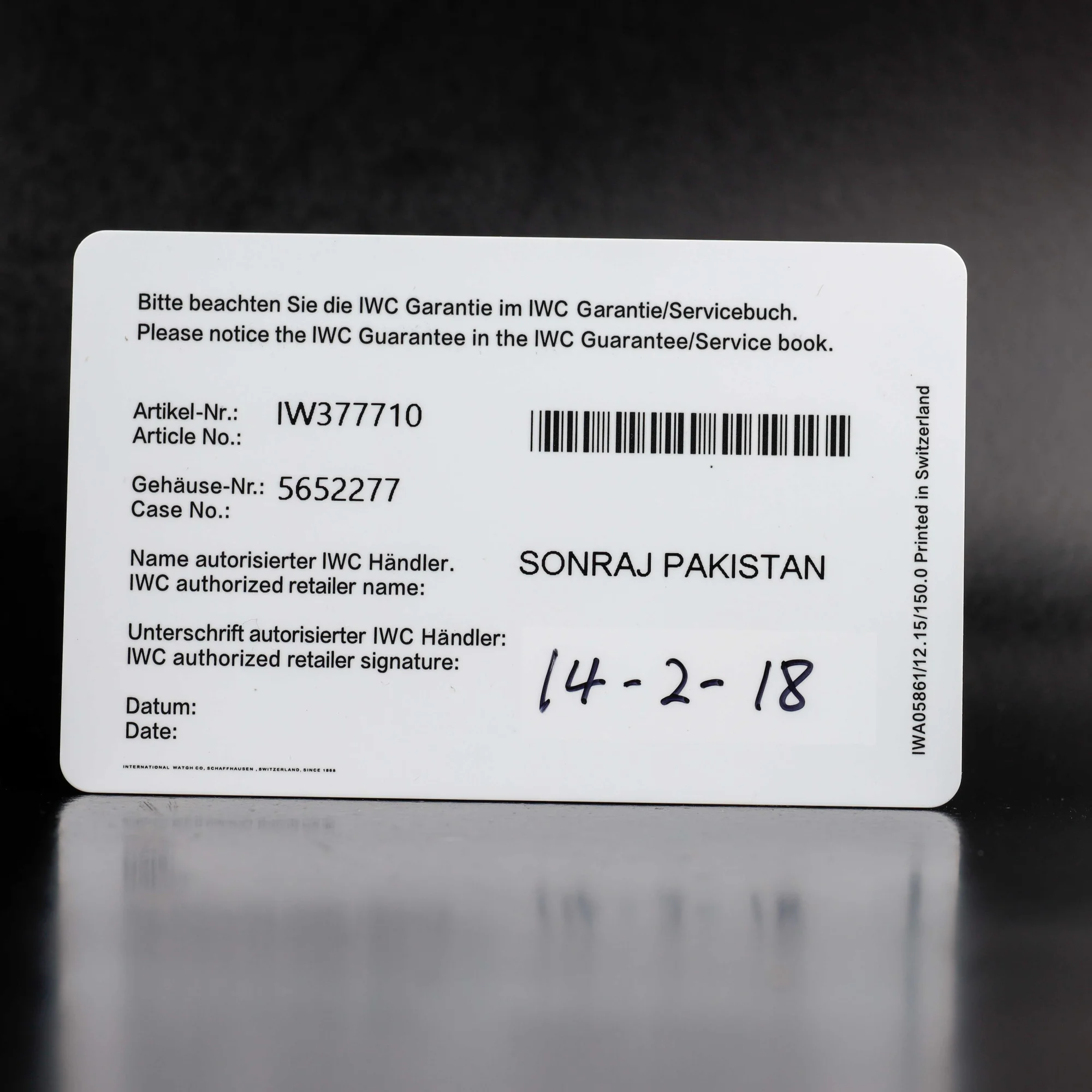 IWC Pilot Chronograph acciaio 12