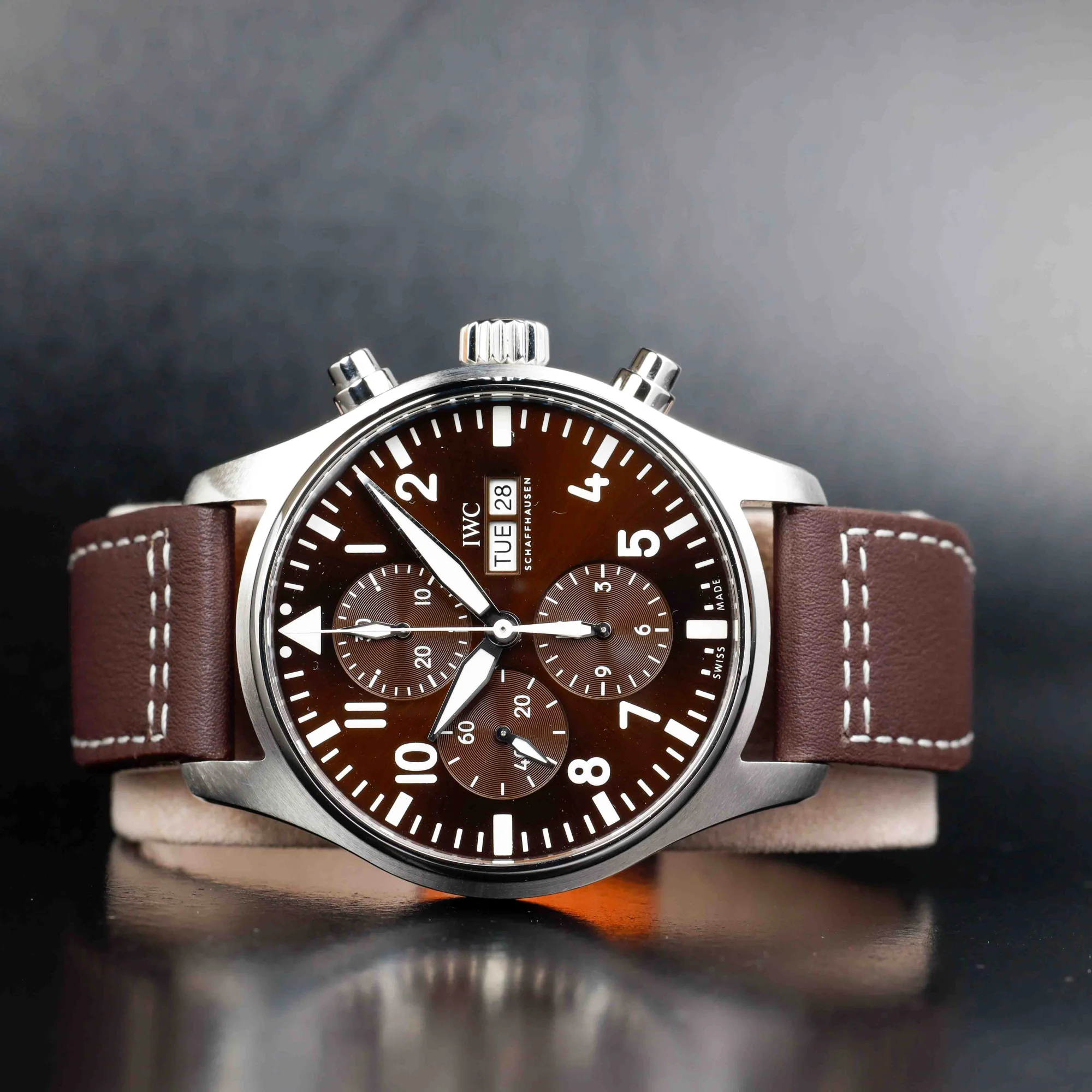 IWC Pilot Chronograph Edition antoine De Saint ExupÉry stahl 2