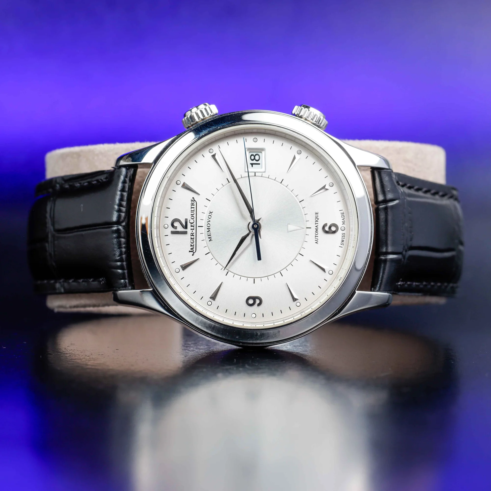 Jaeger-LeCoultre Memovox Master Control stahl