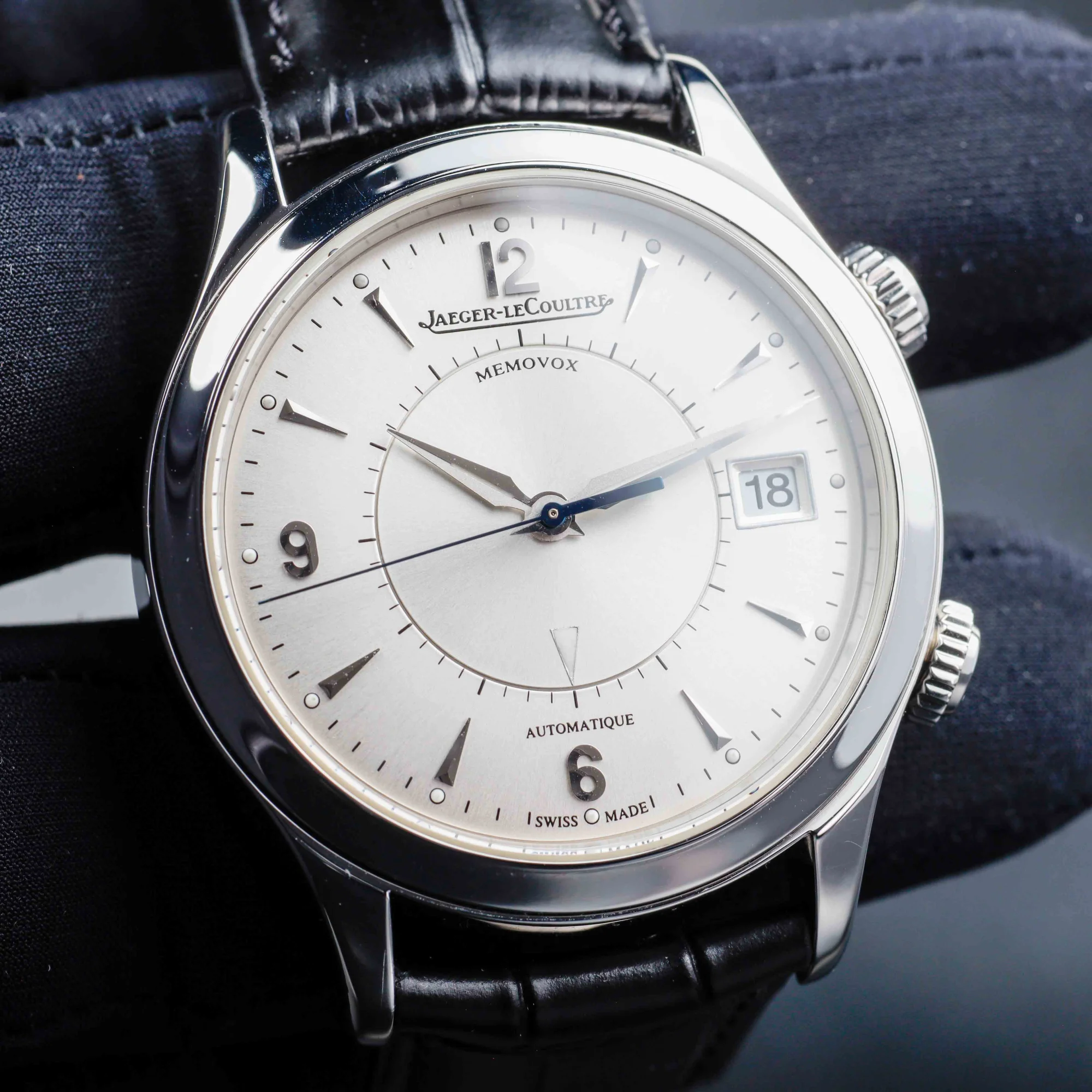 Jaeger-LeCoultre Memovox Master Control stahl 8
