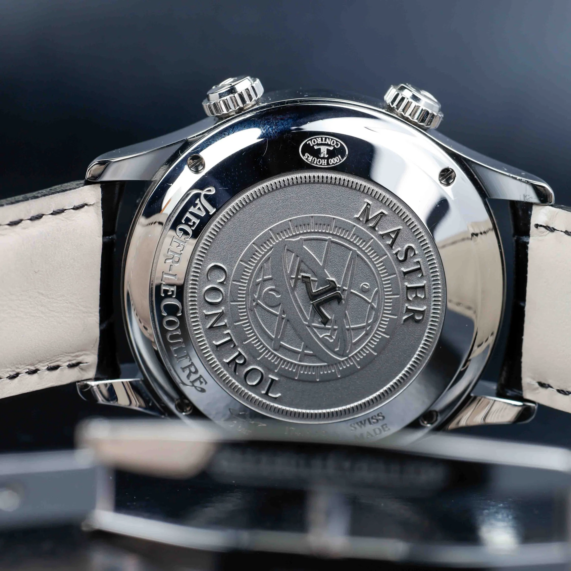 Jaeger-LeCoultre Memovox Master Control stahl 9