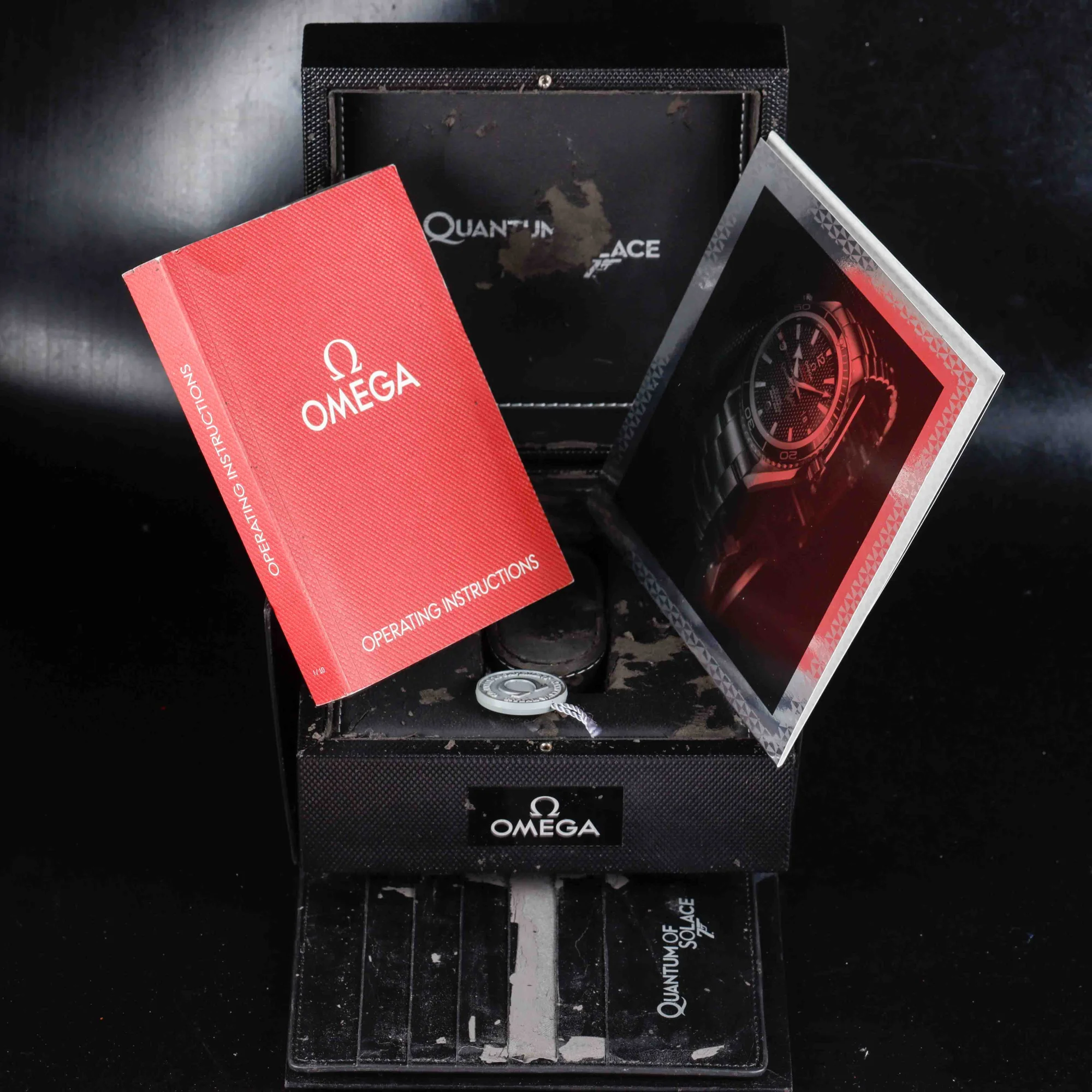 Omega Seamaster Planet Ocean quantum Of Solace 007 Limited Edition steel 16