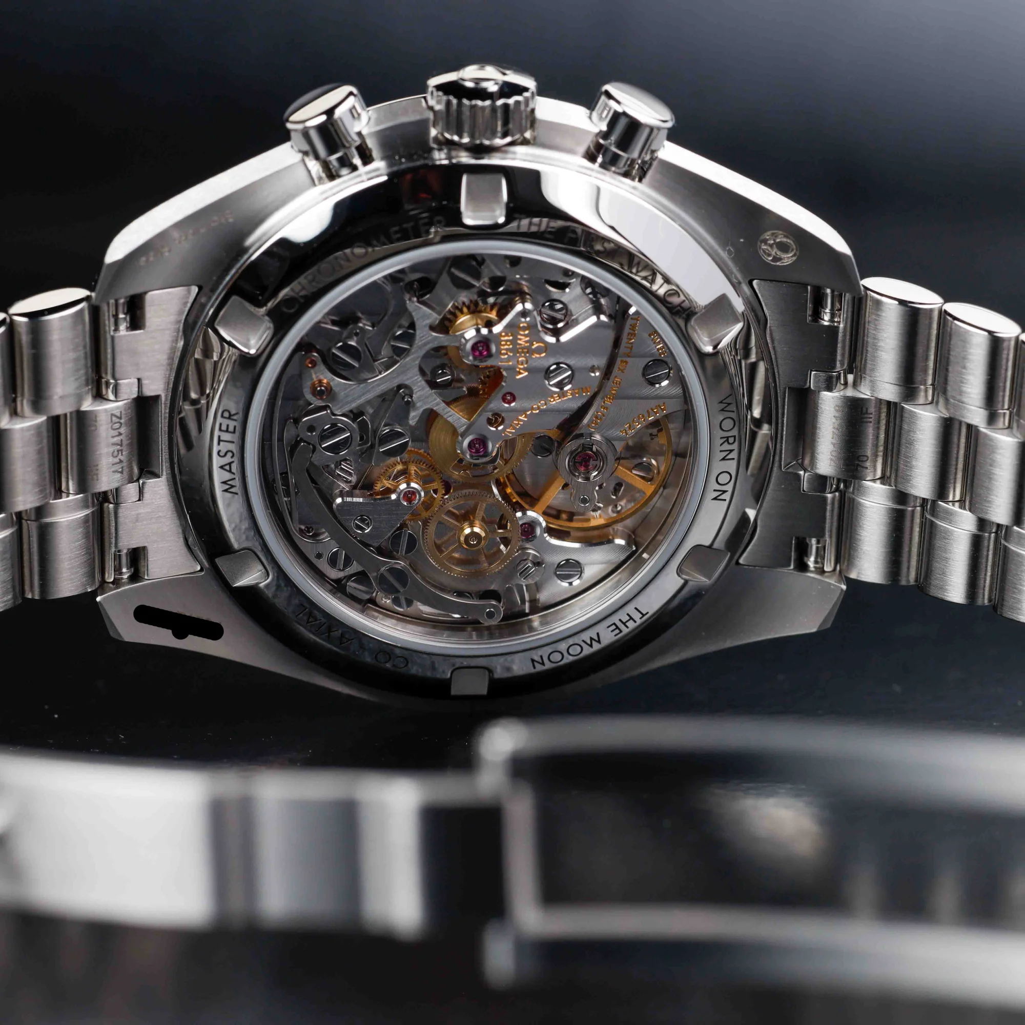 Oméga Speedmaster Professional Moonwatch acier 11