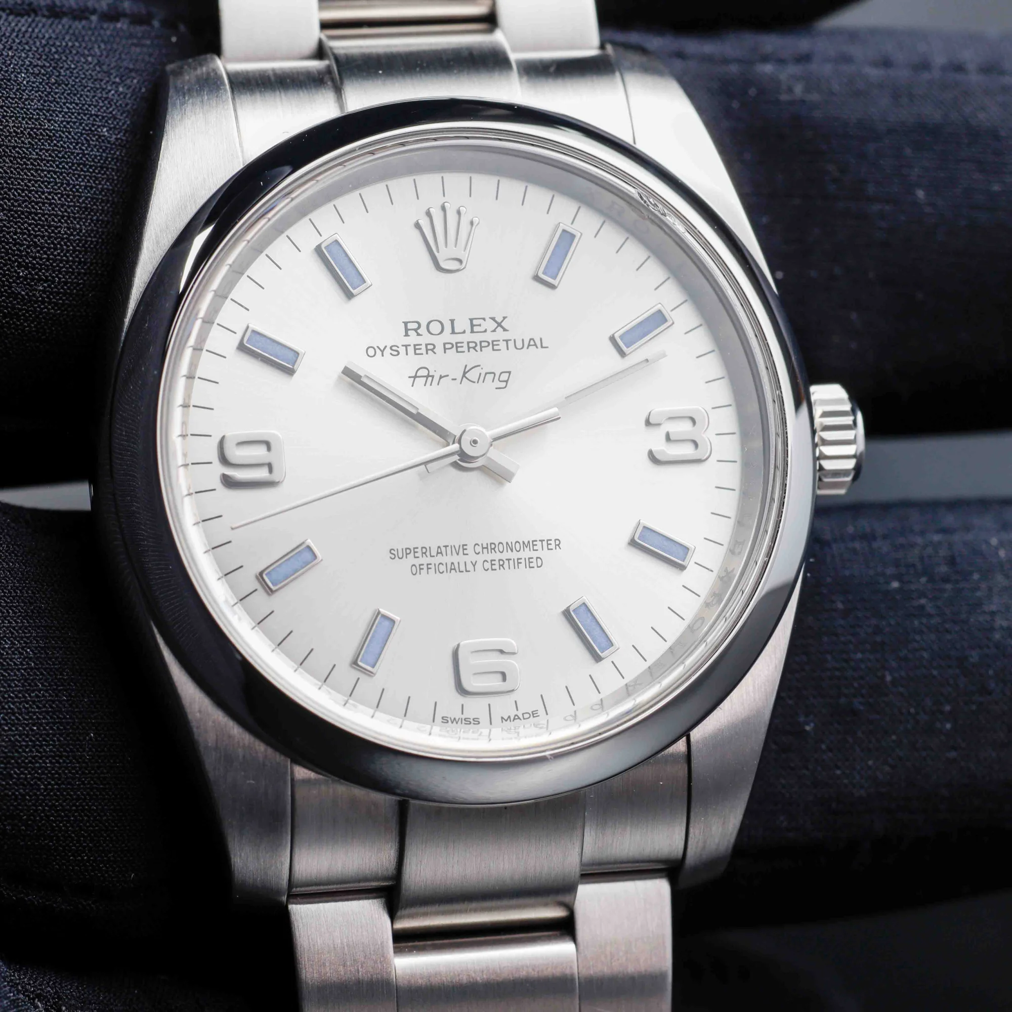 Rolex Air-king 34 stahl 10