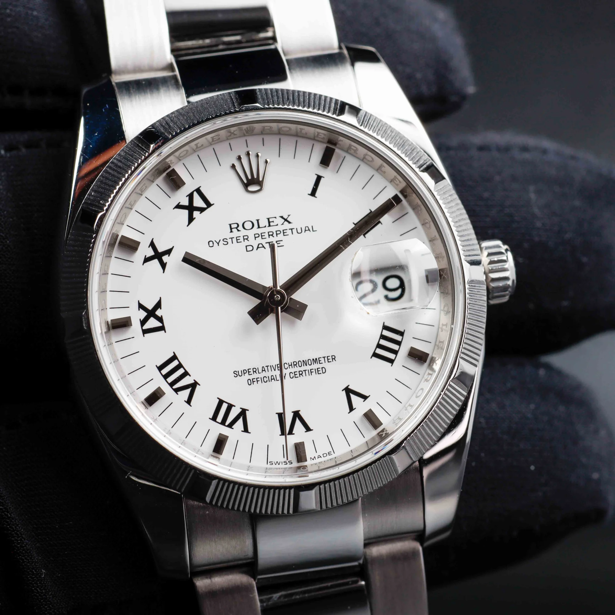 Rolex Oyster Perpetual Date 34 steel 10
