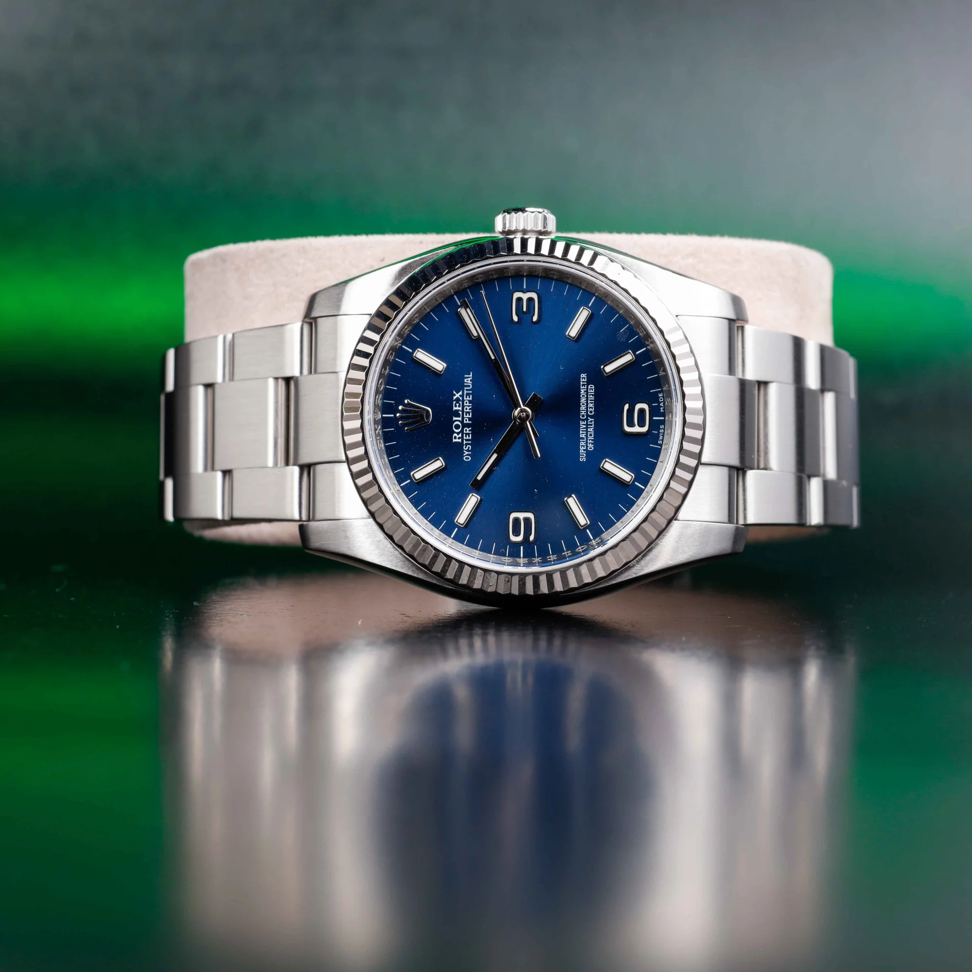 Rolex Oyster Perpetual 36 acier/or blanc