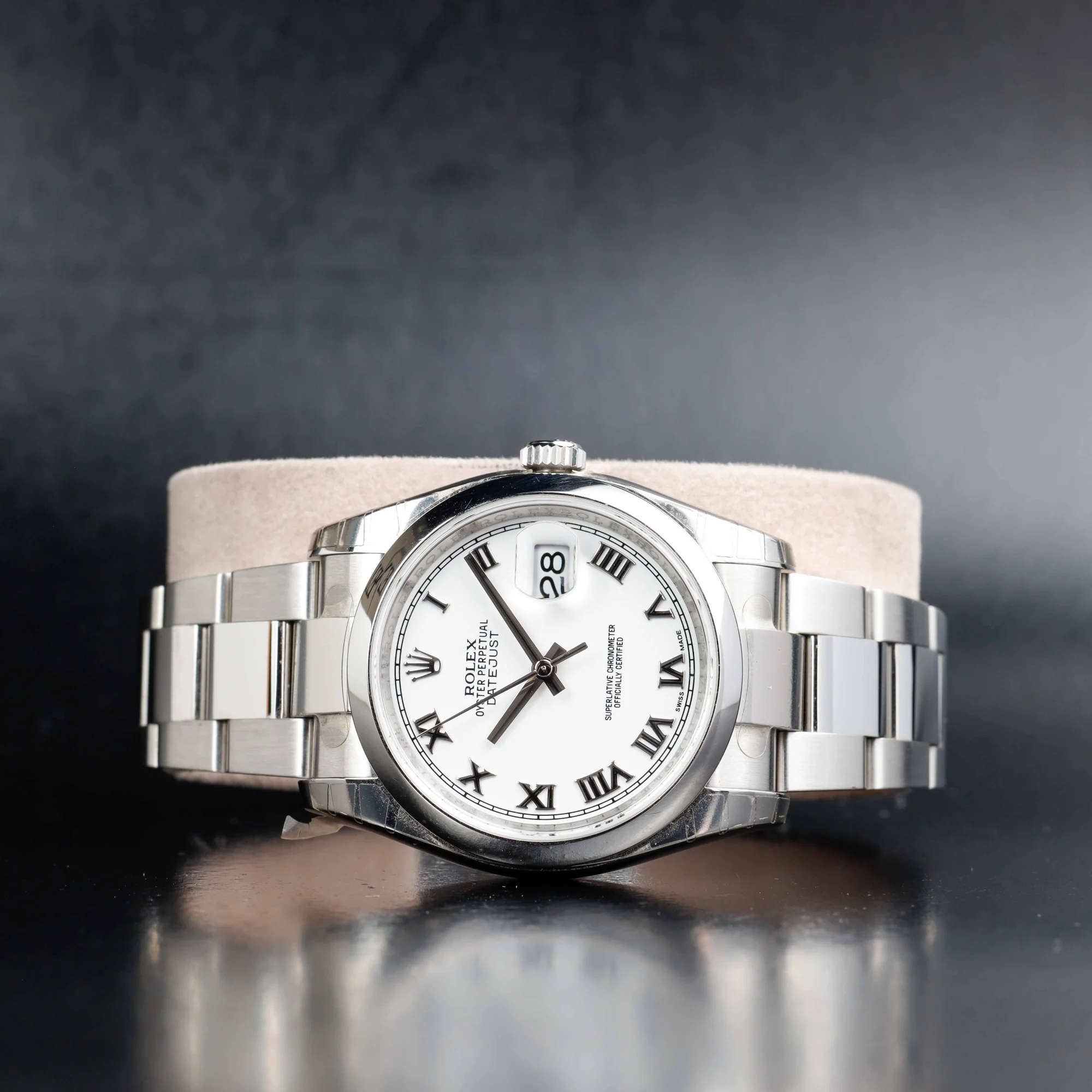 Rolex Datejust 36 like New  Never Polished Avec Stickers acier 2