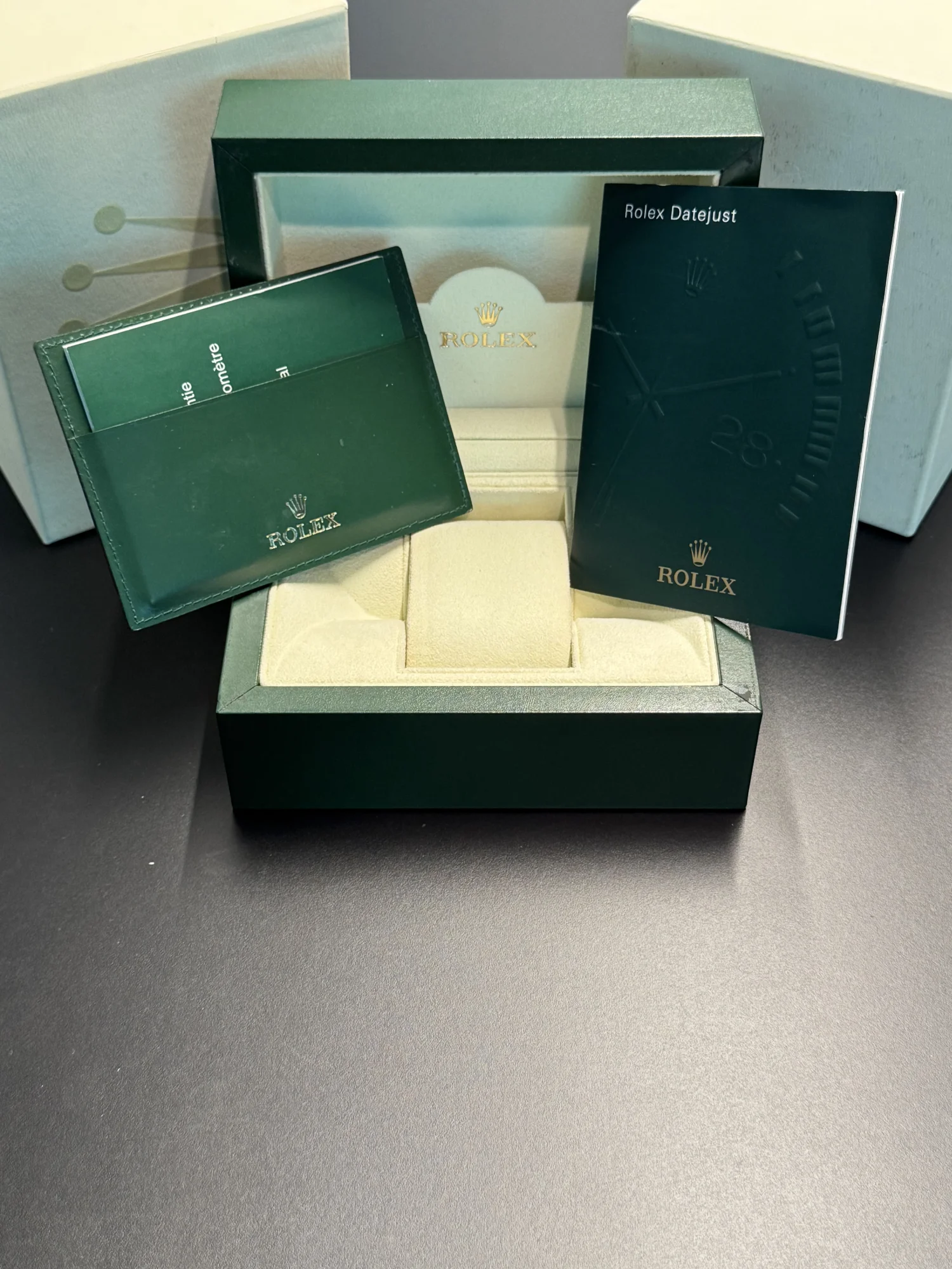 Rolex Datejust 36 like New  Never Polished Avec Stickers acier 14