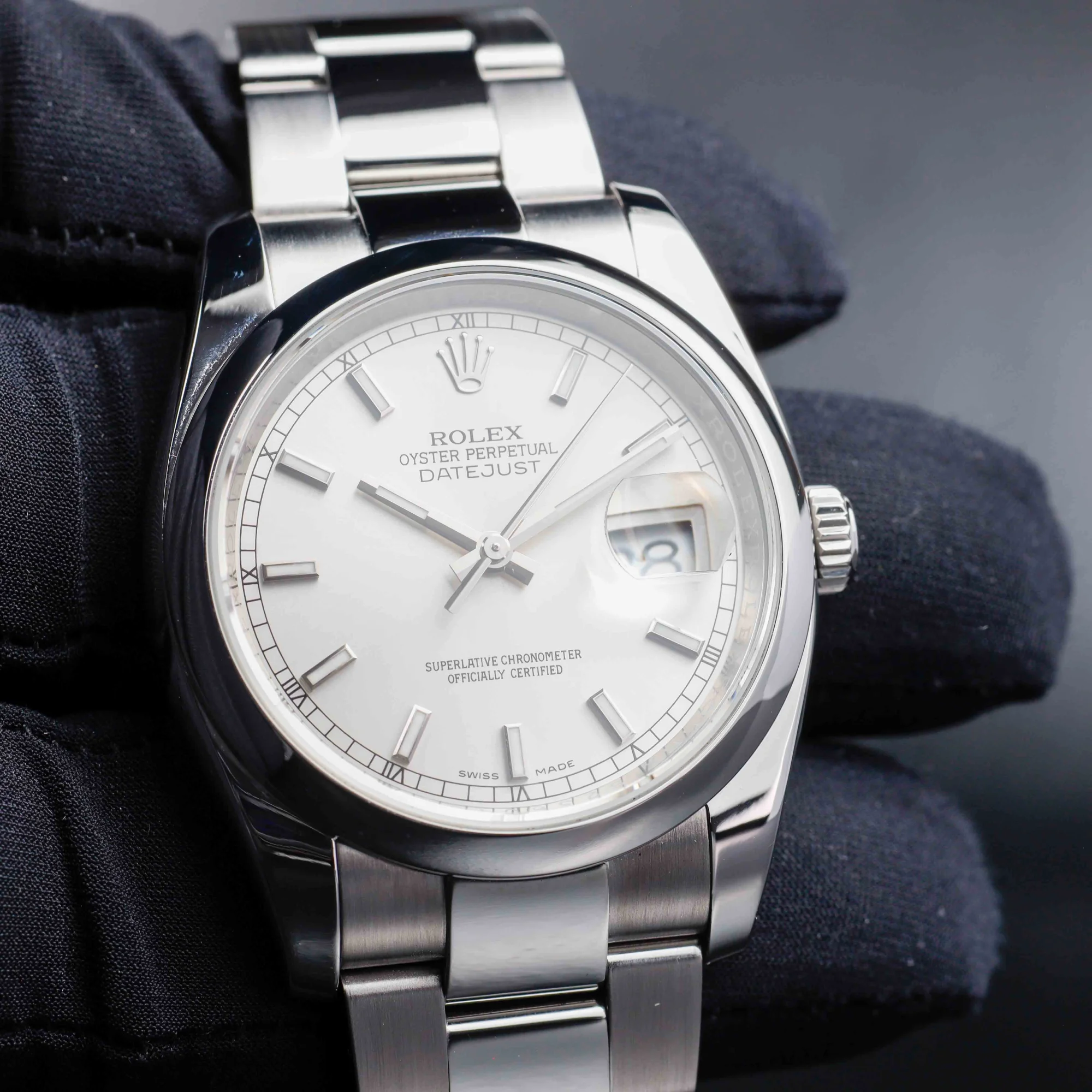 Rolex Datejust 36 acciaio 10