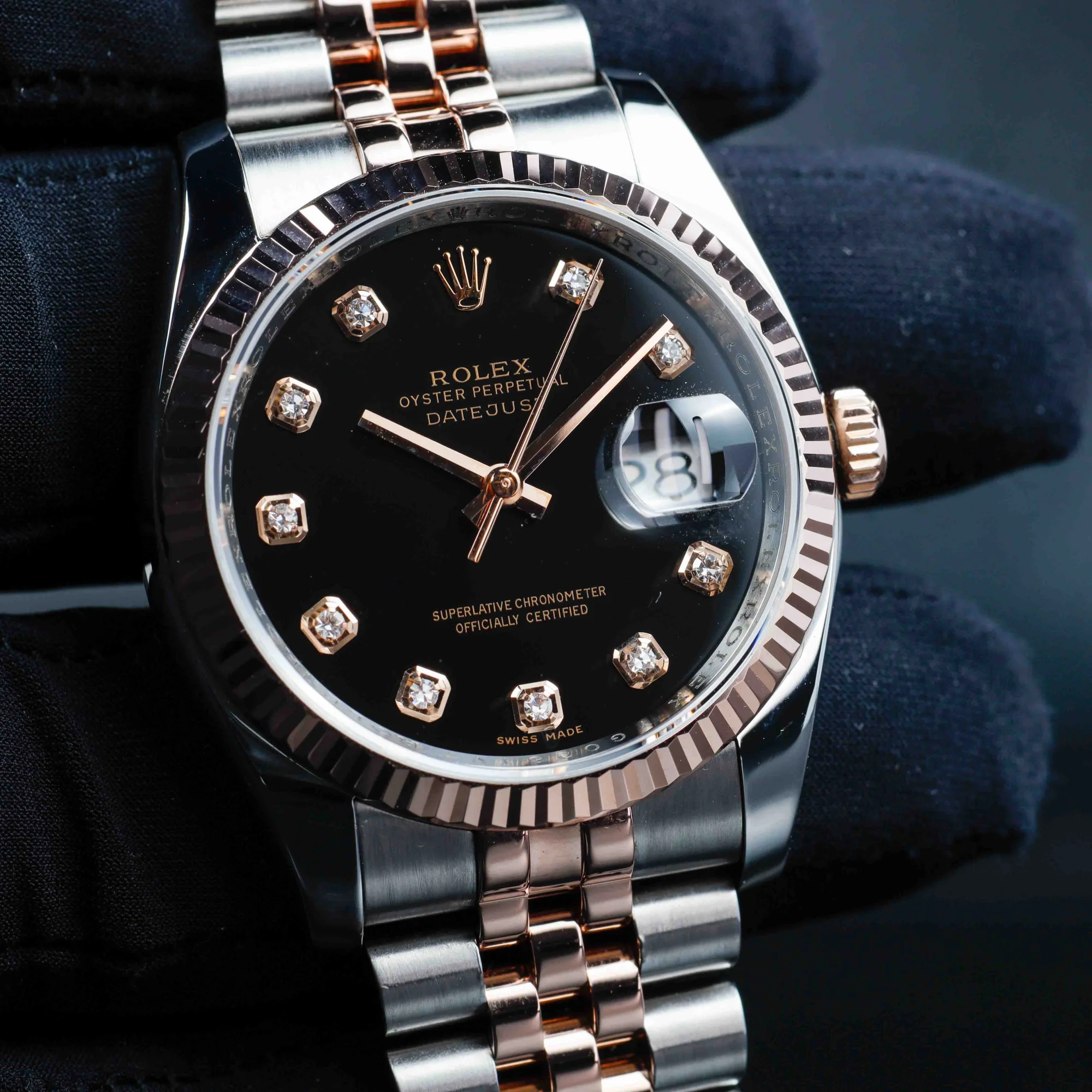 Rolex Datejust 36 steel/pink gold 10