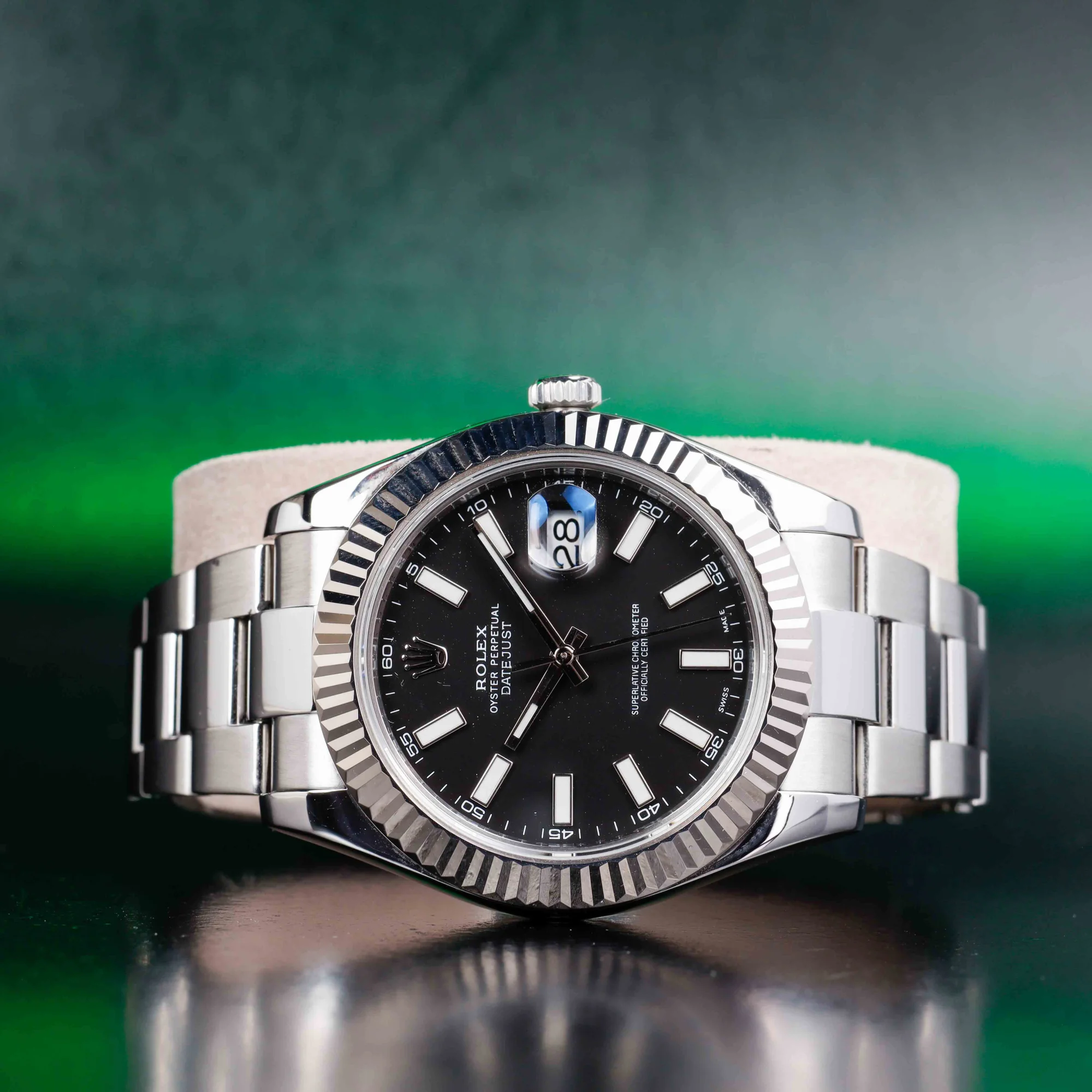 Rolex Datejust 41 acciaio/oro bianco