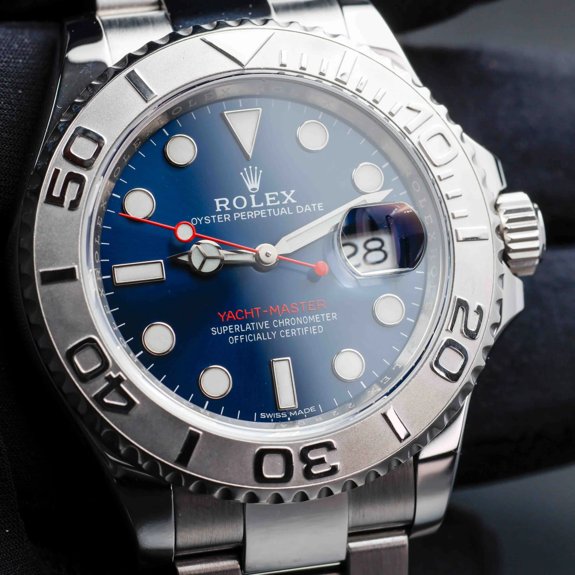 Rolex Yacht-master 40 acciaio/platino 10