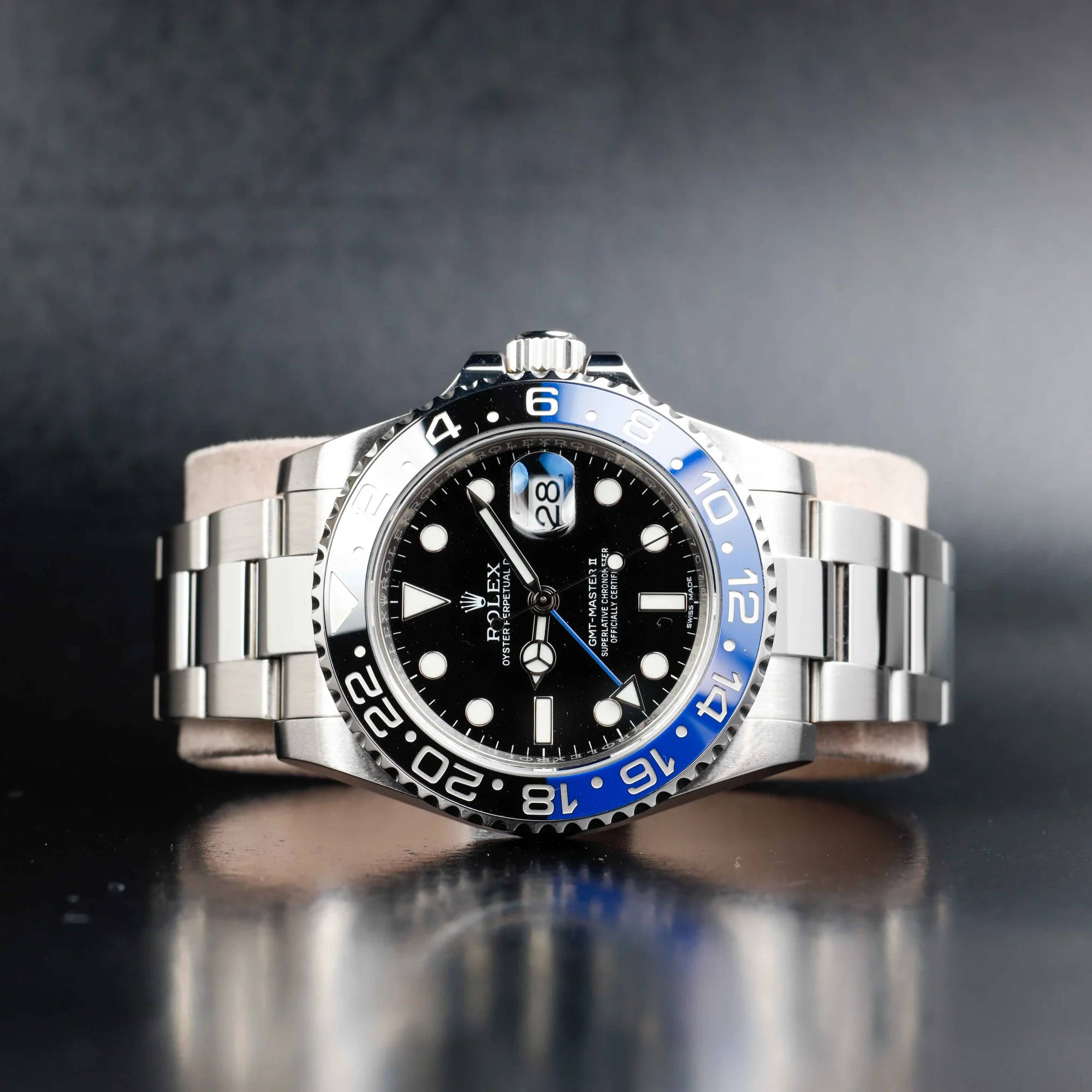 Rolex Gmt-master Ii « batman » (en Anglais) acier 2
