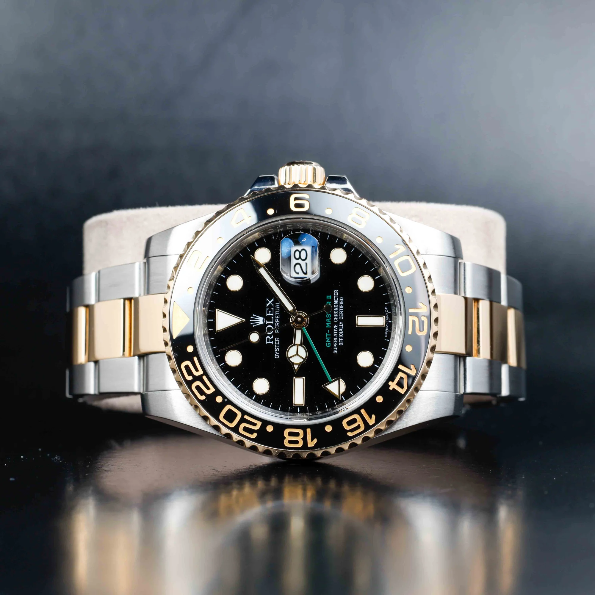 Rolex Gmt-master Ii stahl/gelbgold 2