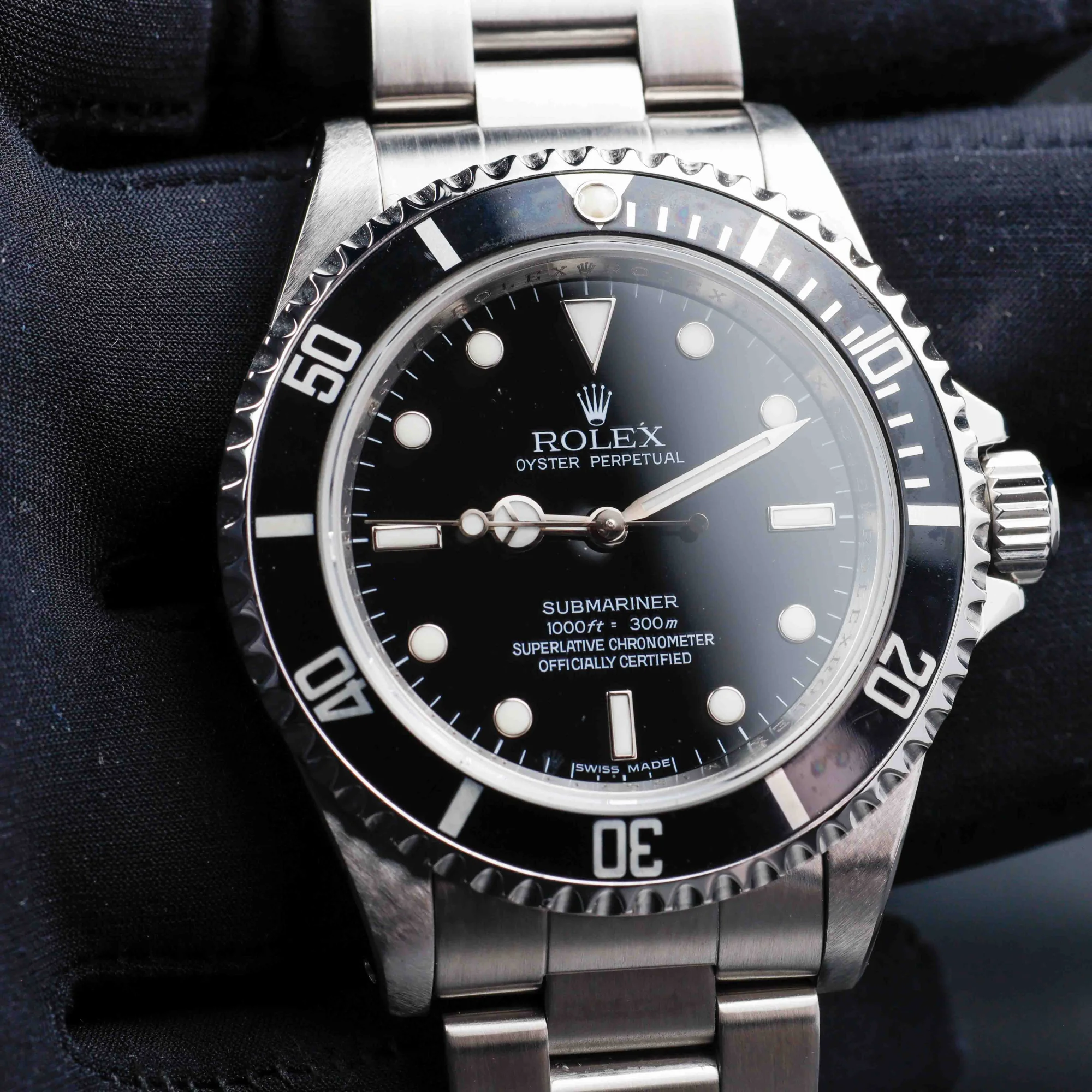Rolex Submariner No Date acciaio 10