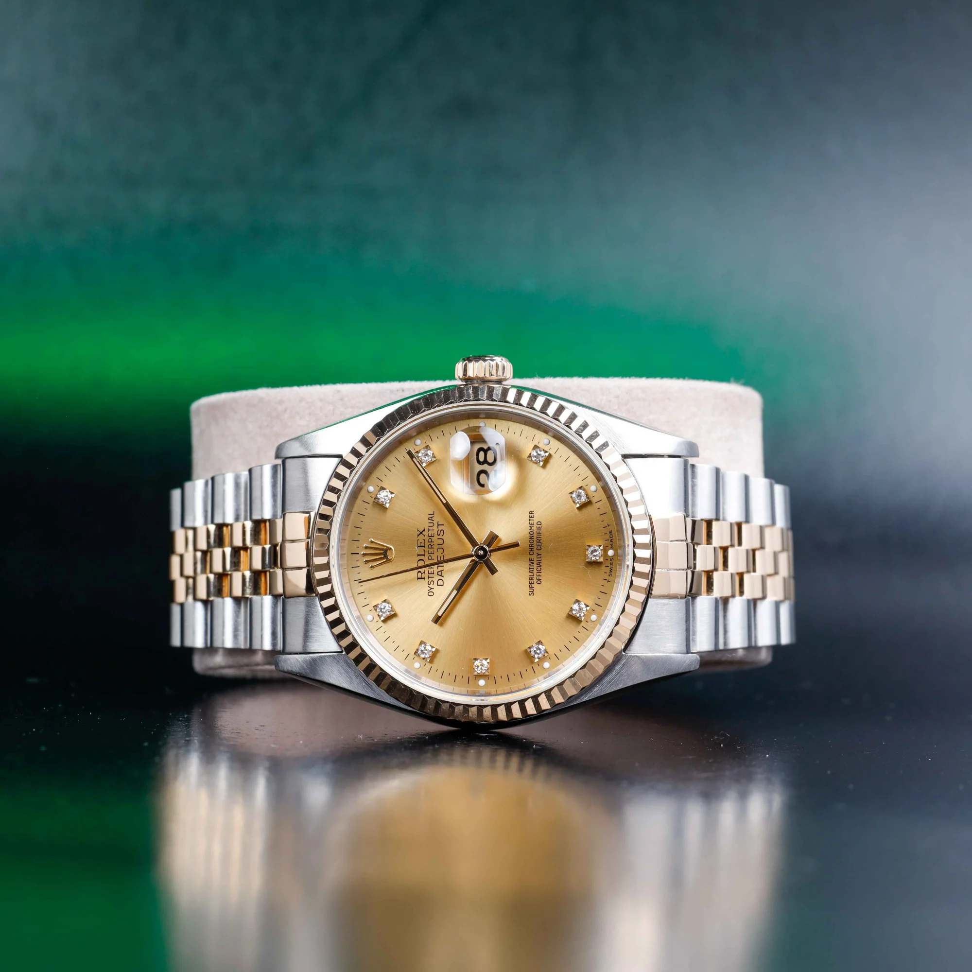Rolex Datejust 36 acier/or jaune