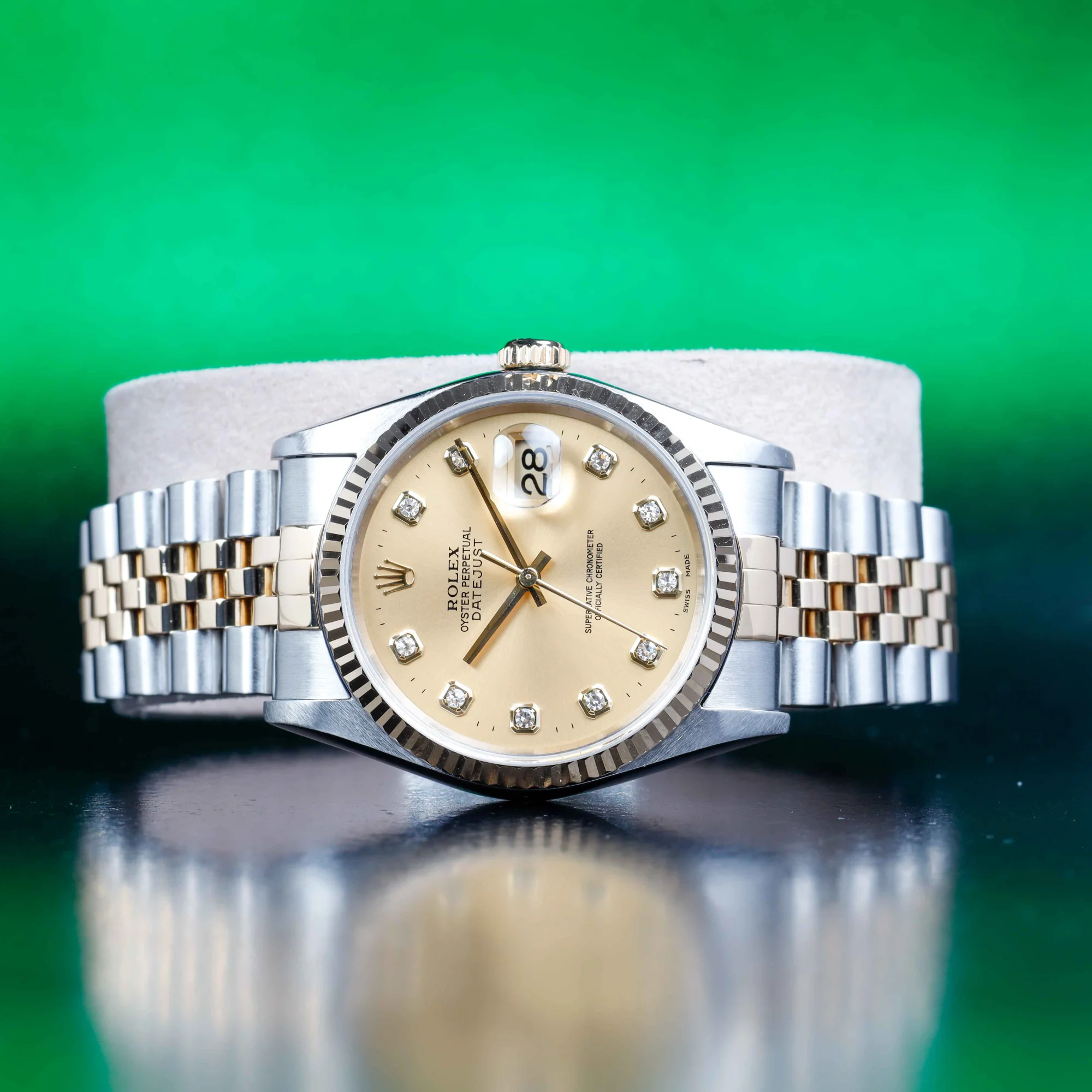Rolex Datejuste 36 acier/or jaune