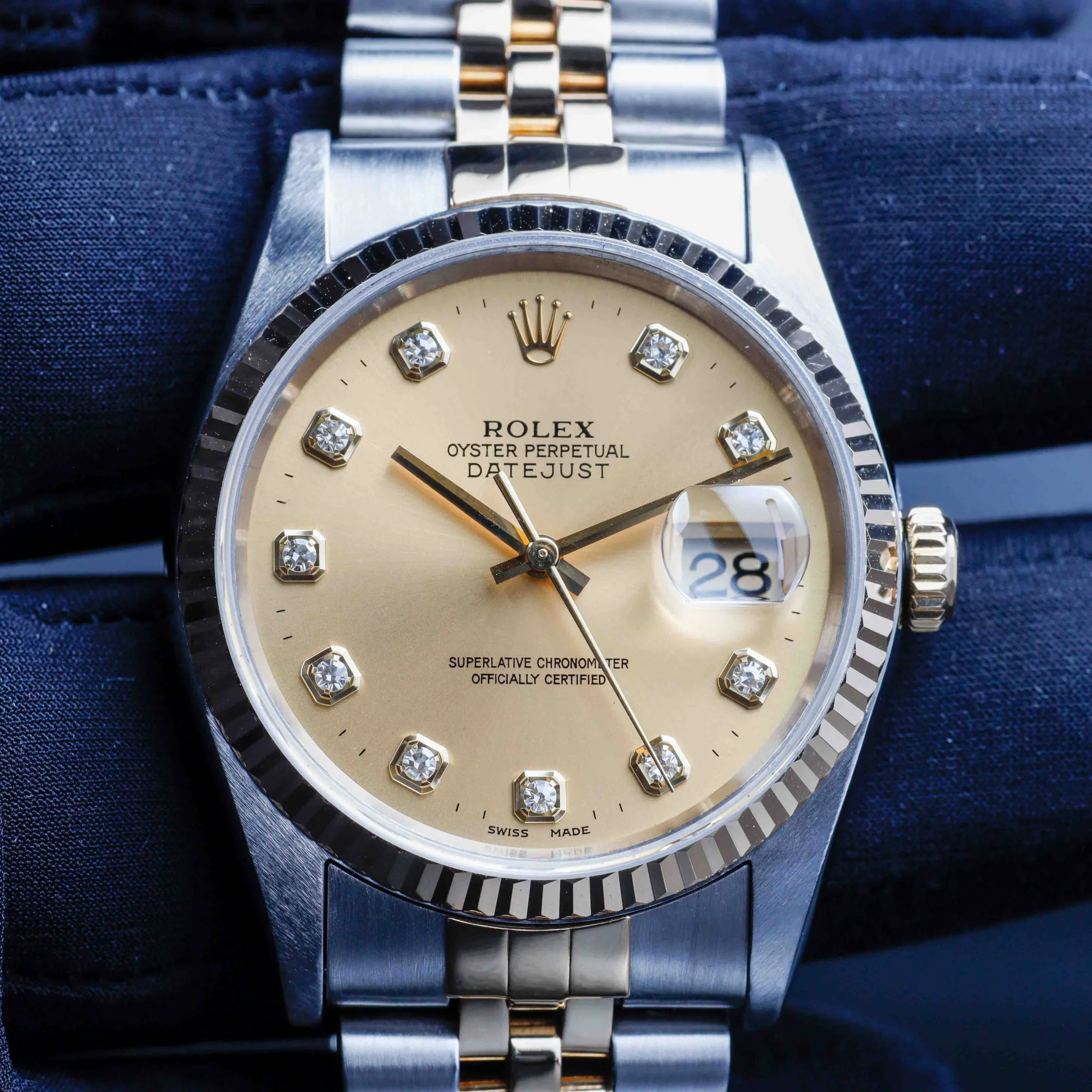 Rolex Datejust 36 acciaio/oro giallo 9