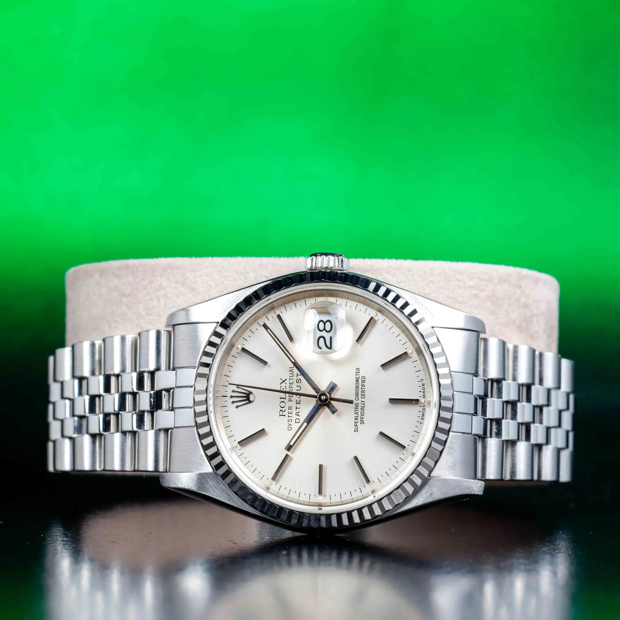 Rolex Datejust 36 stahl/weißgold