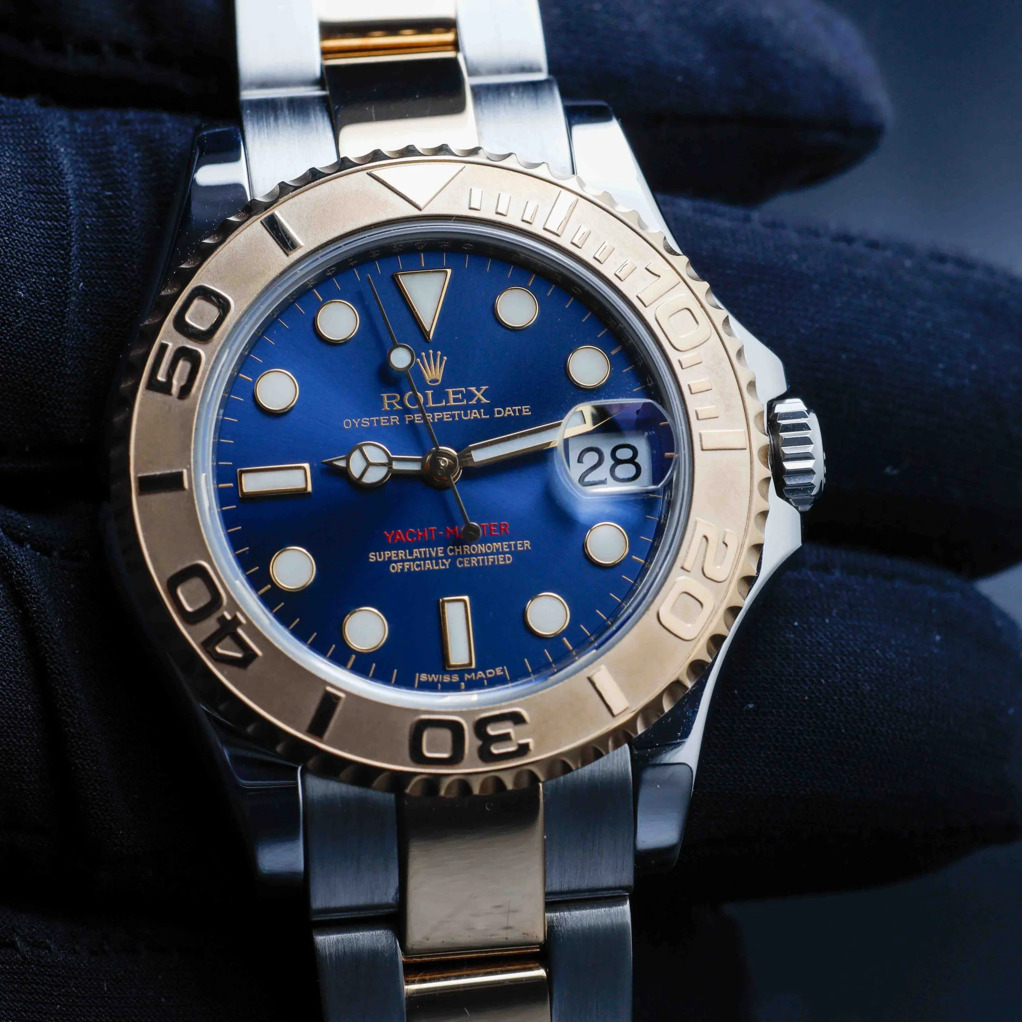 Rolex Yacht-master 35 acier/or jaune 10