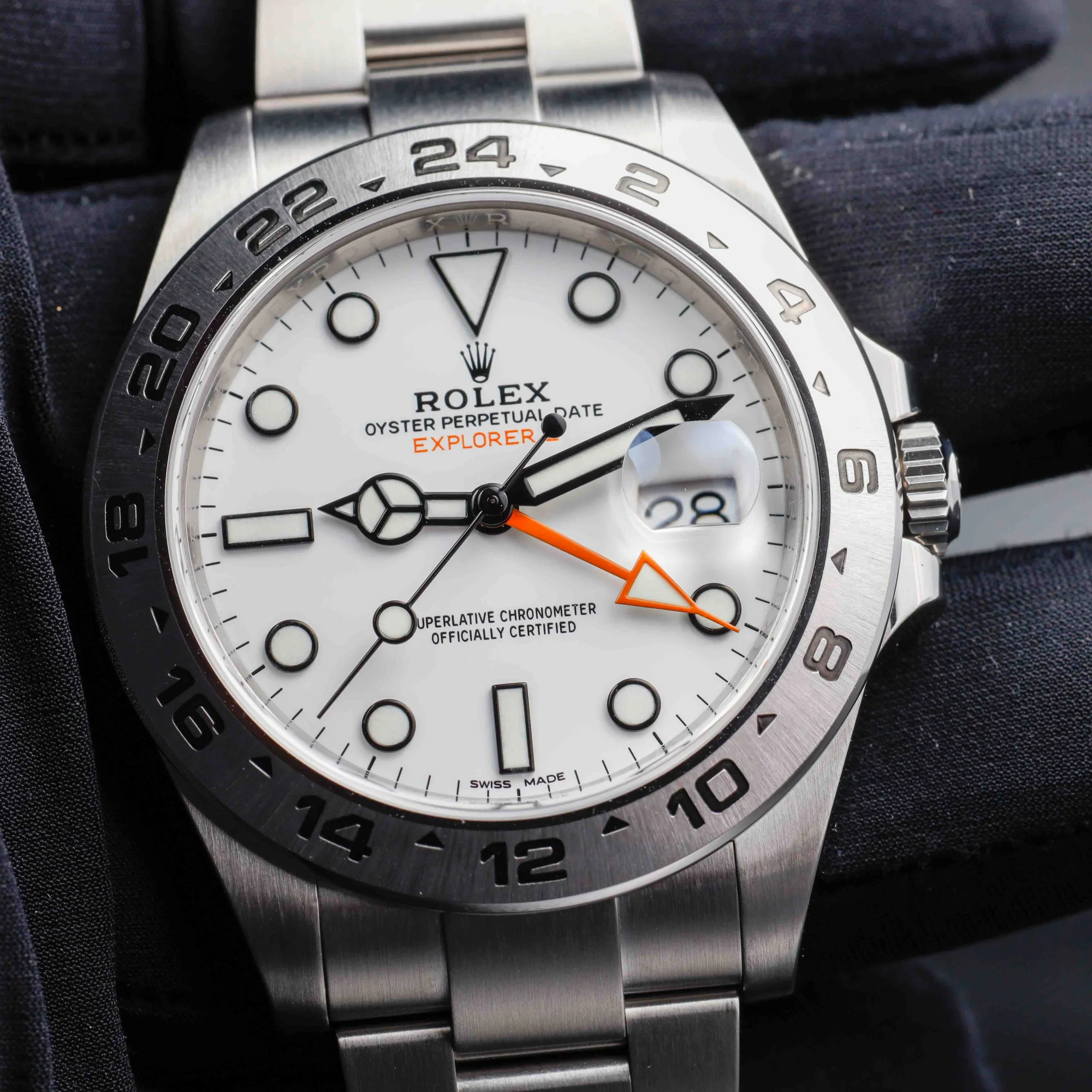 Rolex Explorer Ii 42 stahl 10