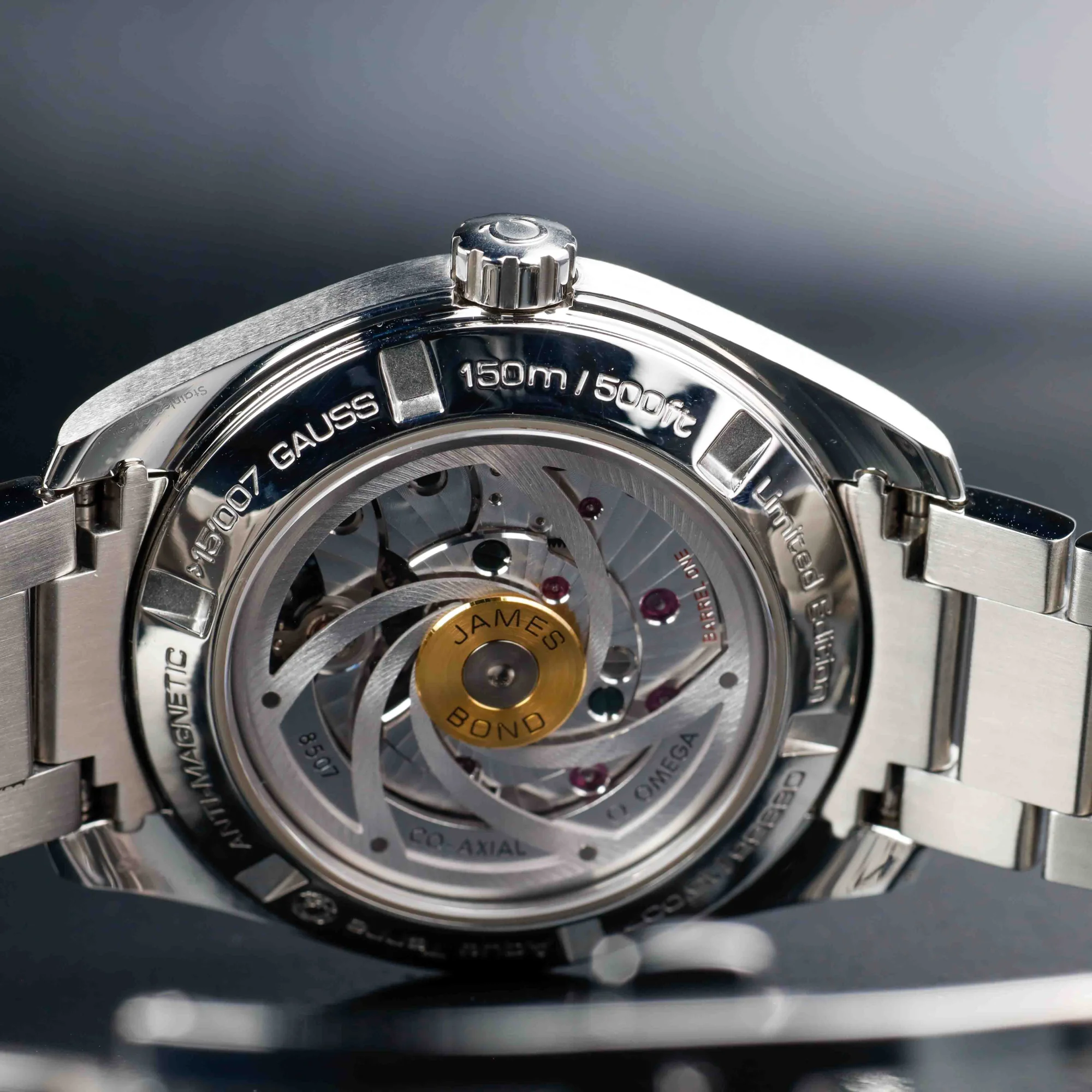 Oméga Seamaster Aqua Terra « 007 James Bond Limited Edition ». acier 11