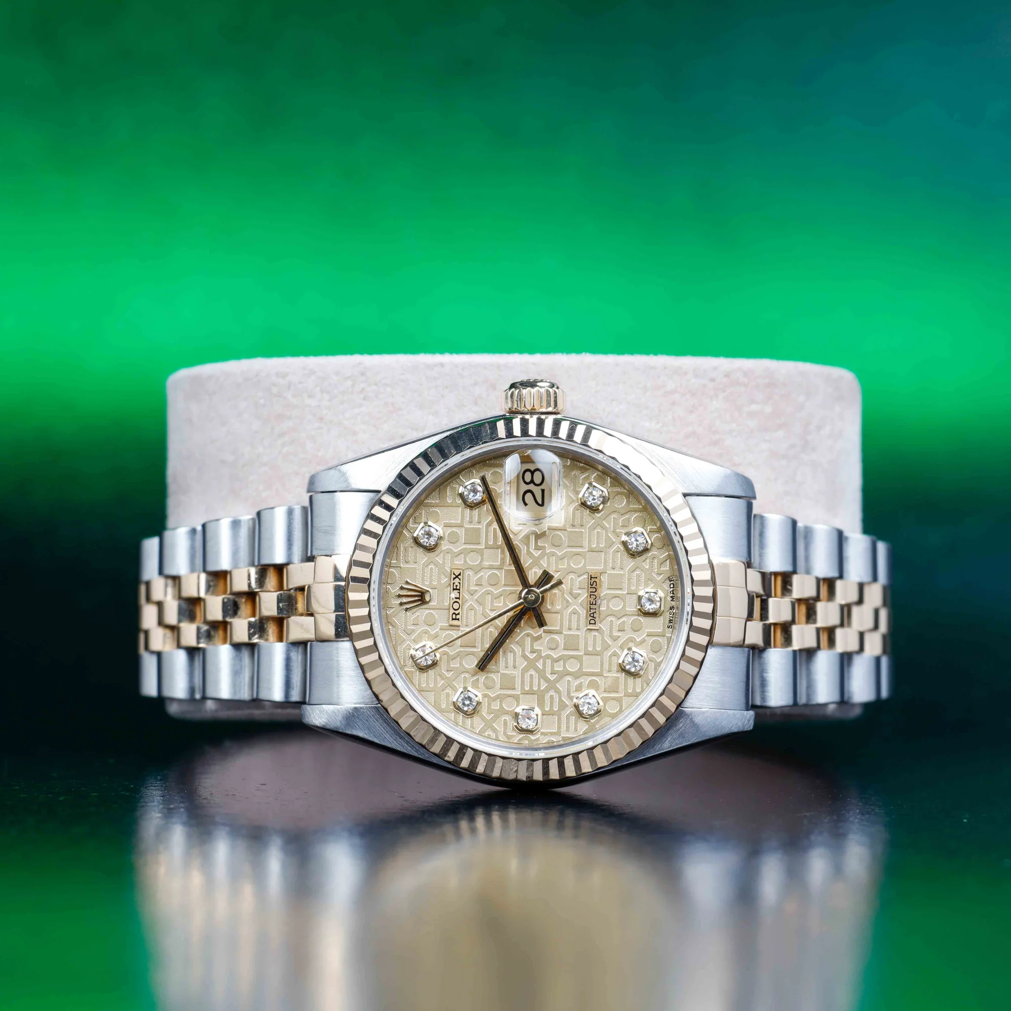 Rolex Datejust 31 stahl/gelbgold