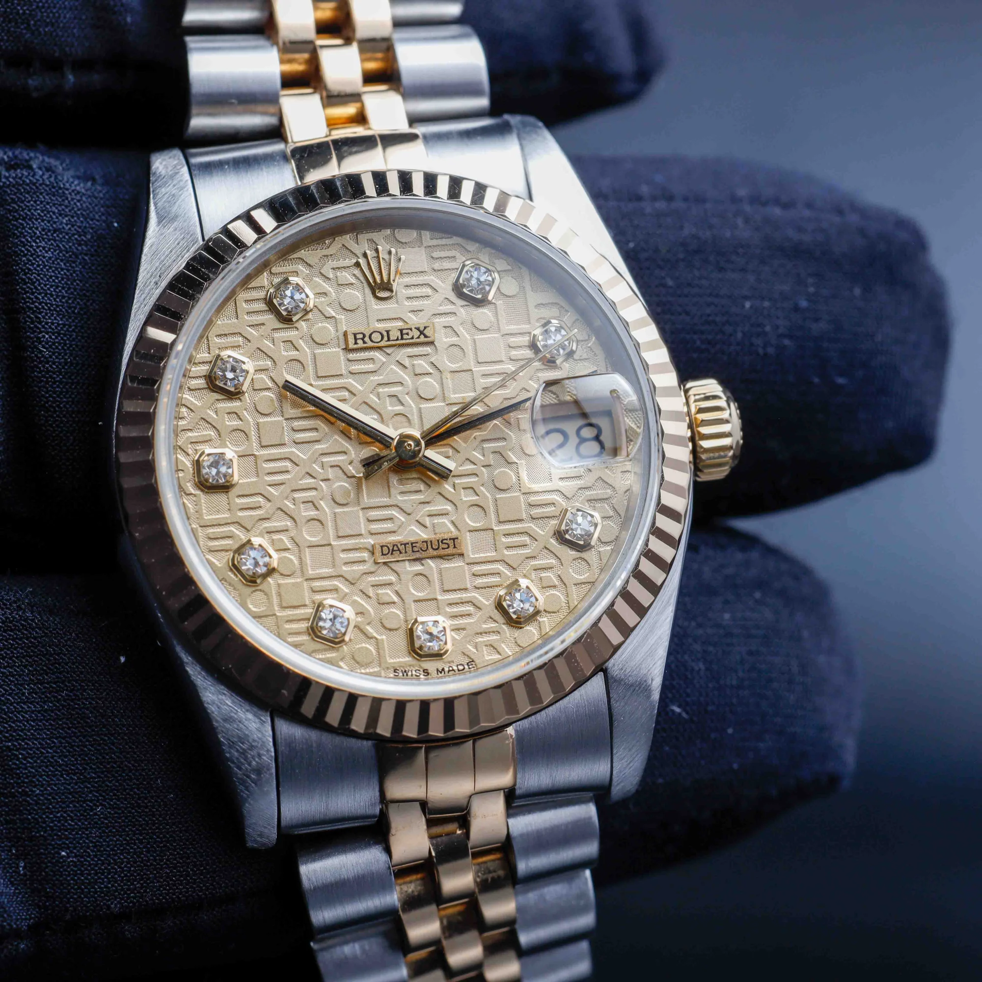 Rolex Datejust 31 stahl/gelbgold 10