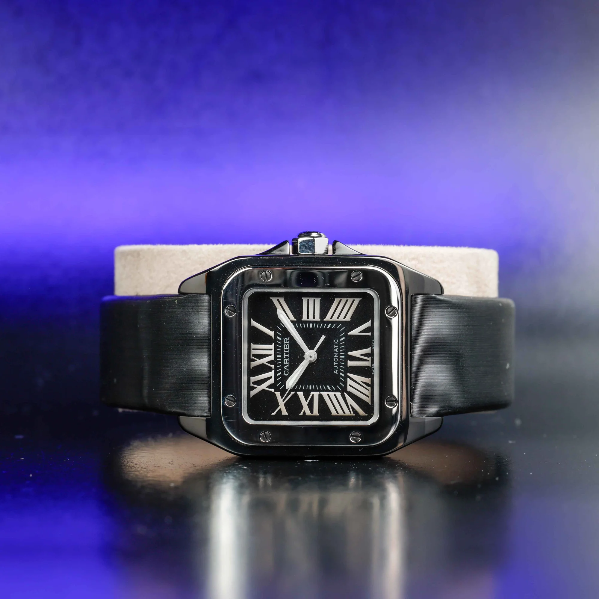 Cartier Santos 100 acciaio