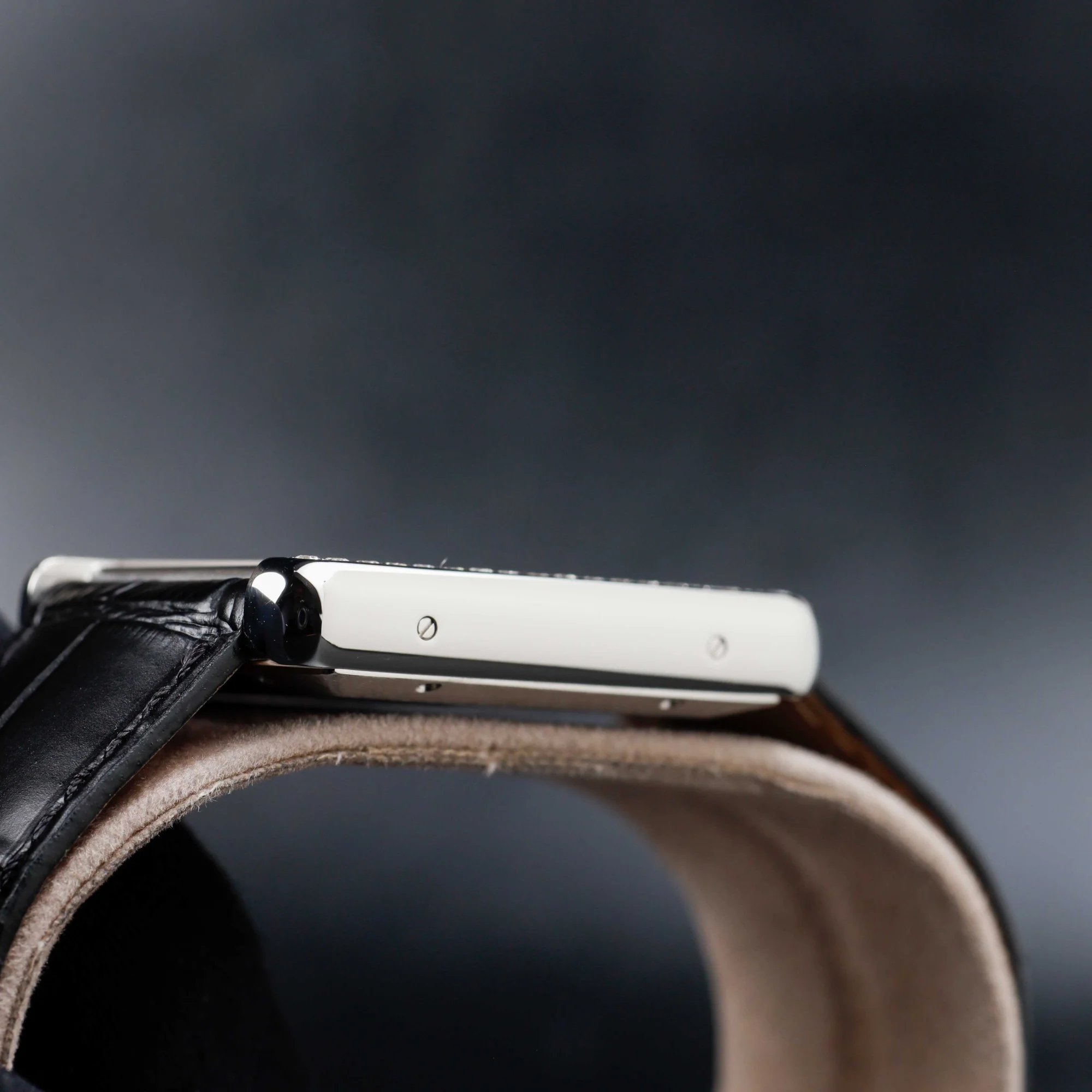 Cartier Tank Solo Xl With Natural Diamonds Customization steel 6