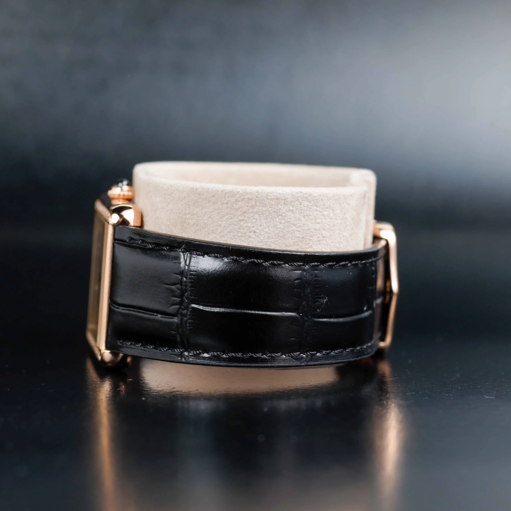Cartier Tank Solo With Natural Diamonds Customization acciaio/oro 3