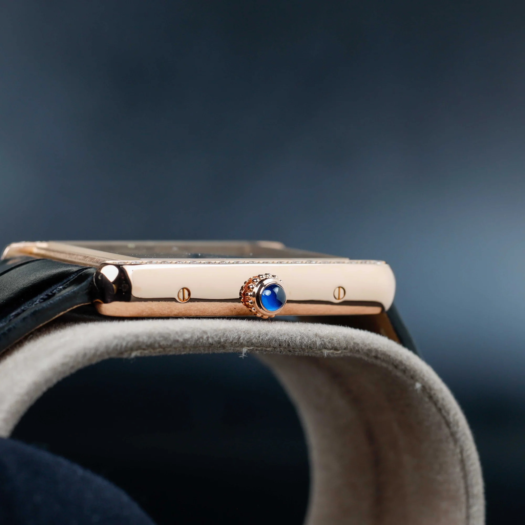 Cartier Tank Solo With Natural Diamonds Customization acciaio/oro 7
