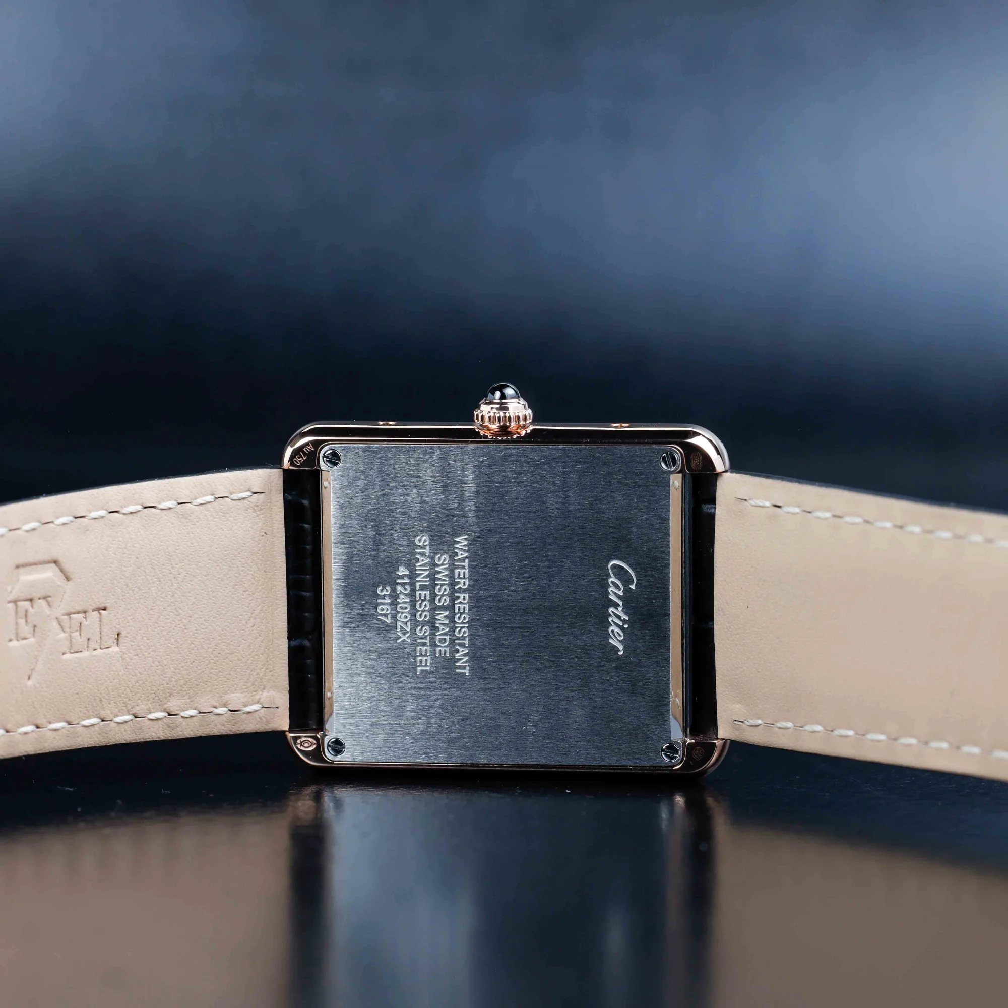 Cartier Tank Solo With Natural Diamonds Customization acciaio/oro 9