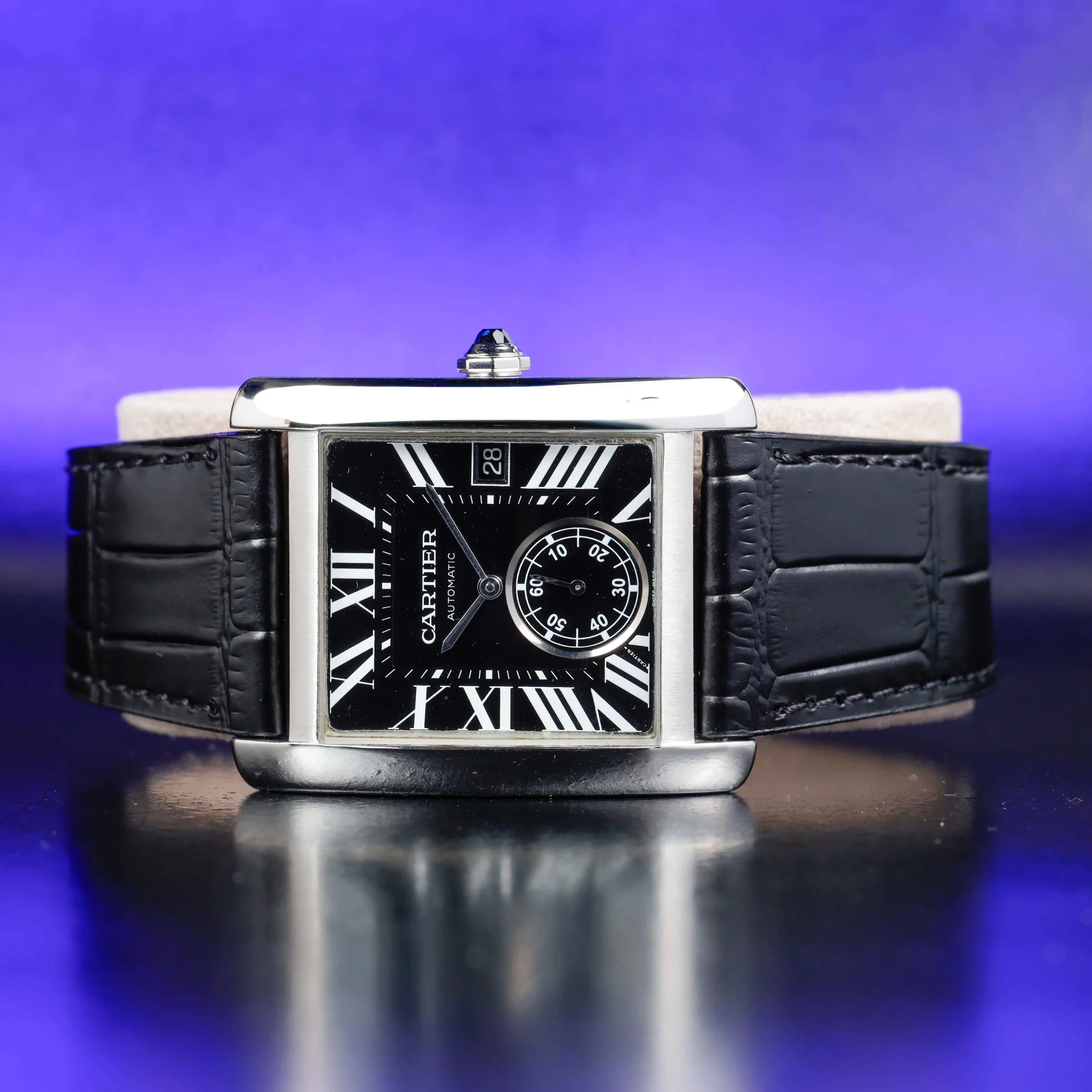 Cartier Tank Mc steel