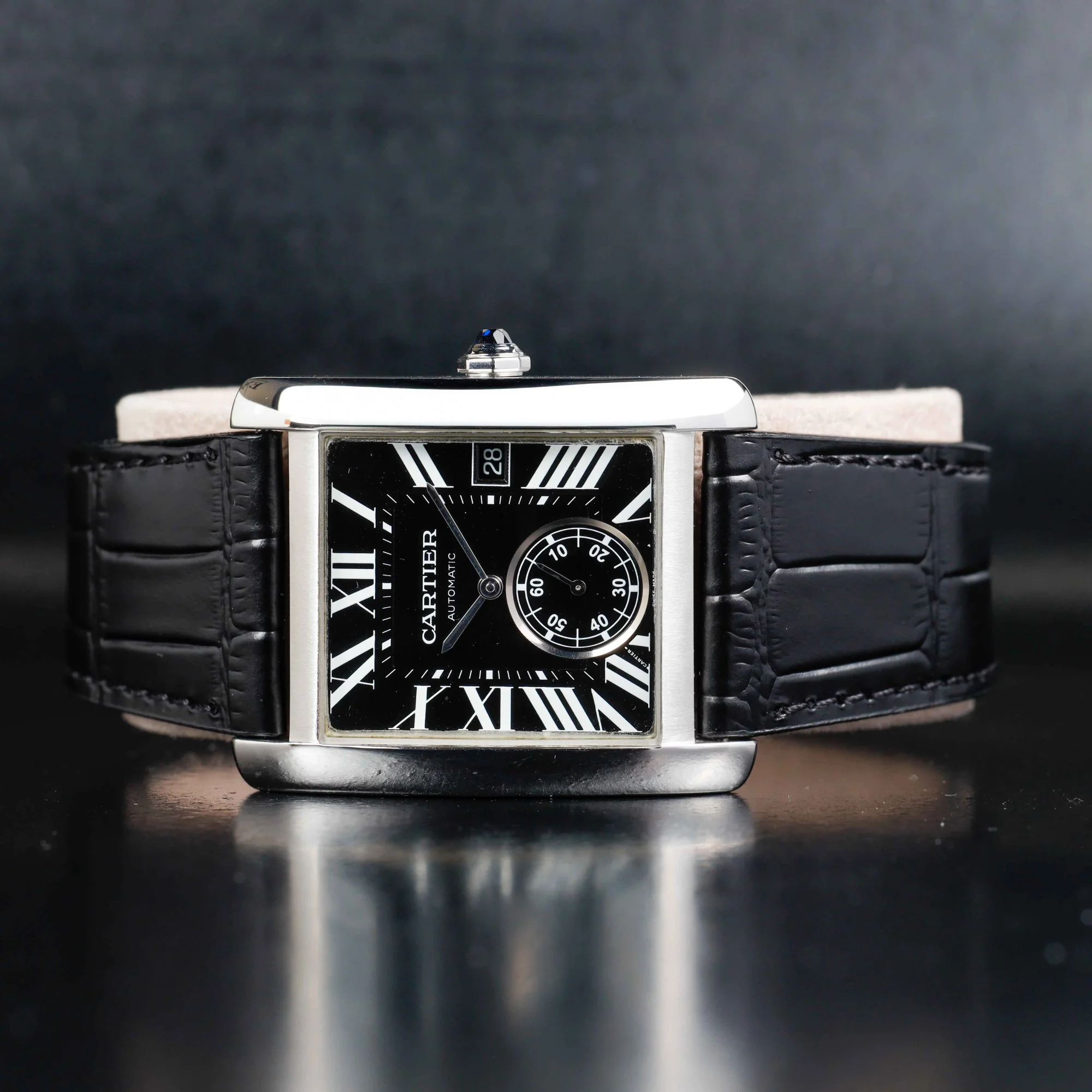 Cartier Tank Mc steel 2