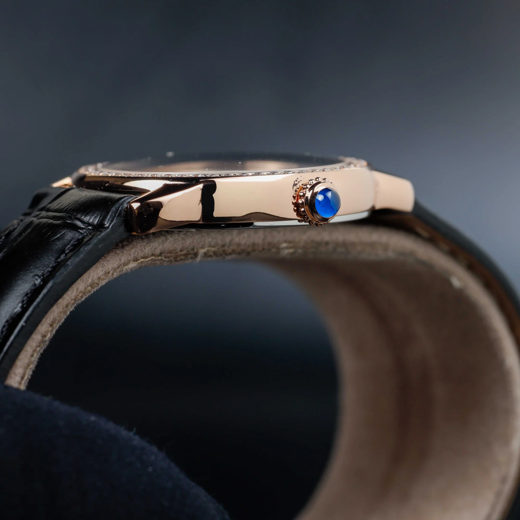 Cartier Ronde Solo Mit Natürlichen Diamanten Nach Maß rosa gold 6