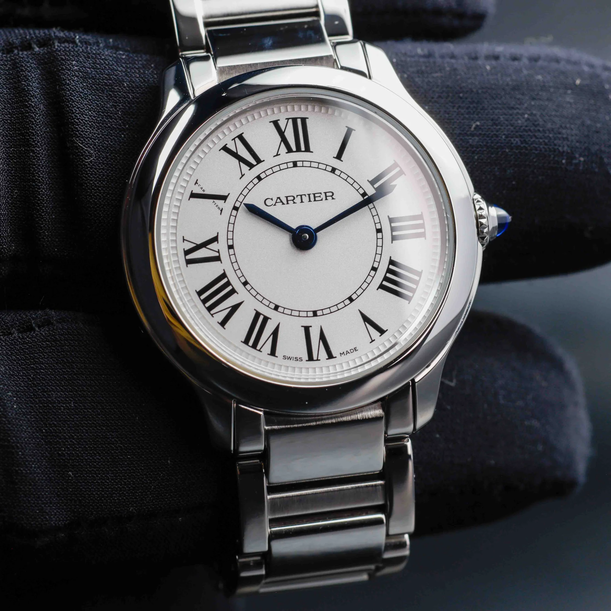 Cartier Ronde De Cartier acciaio 10