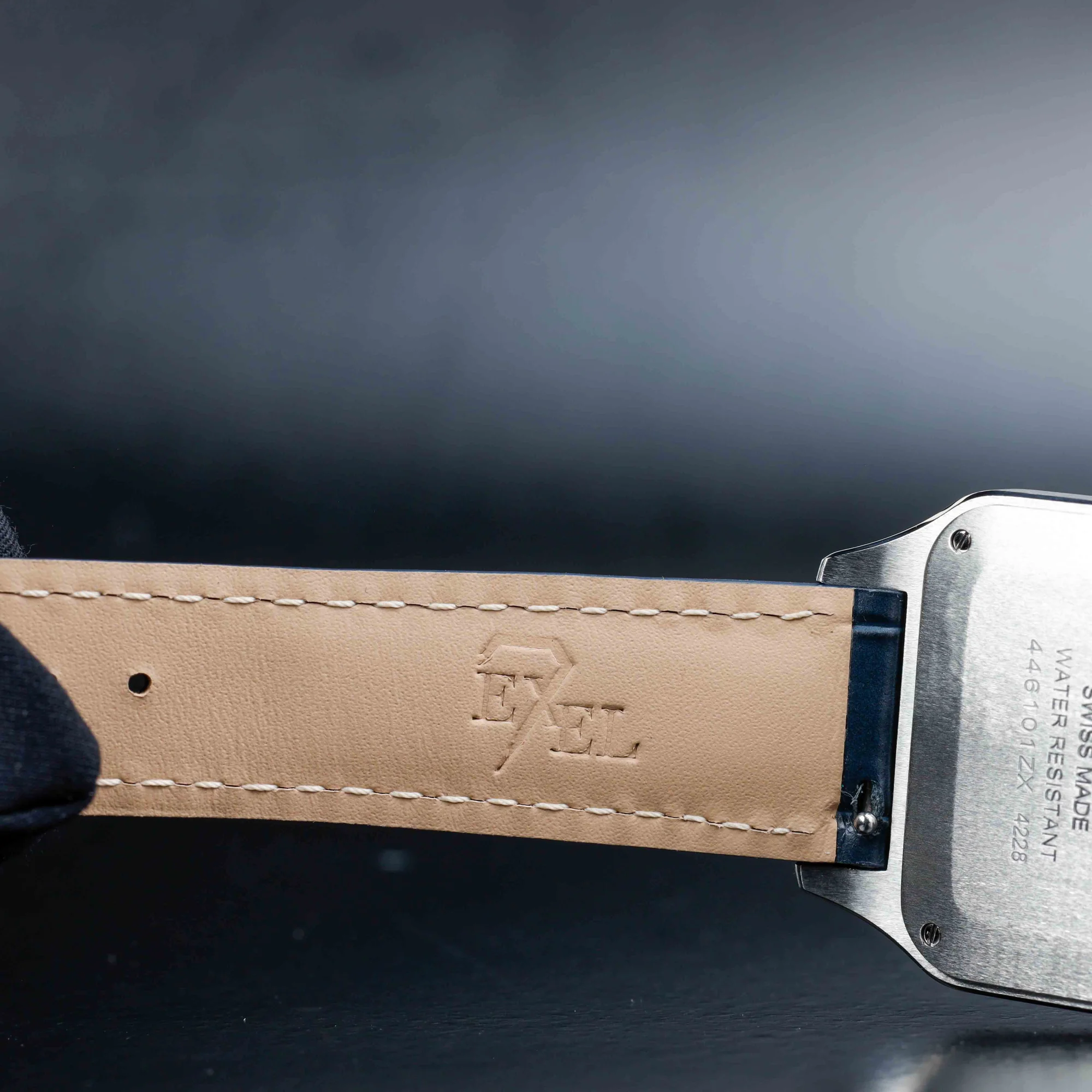 Cartier Santos Dumont Large Mit Natürlichen Diamanten Personalisierung stahl 10