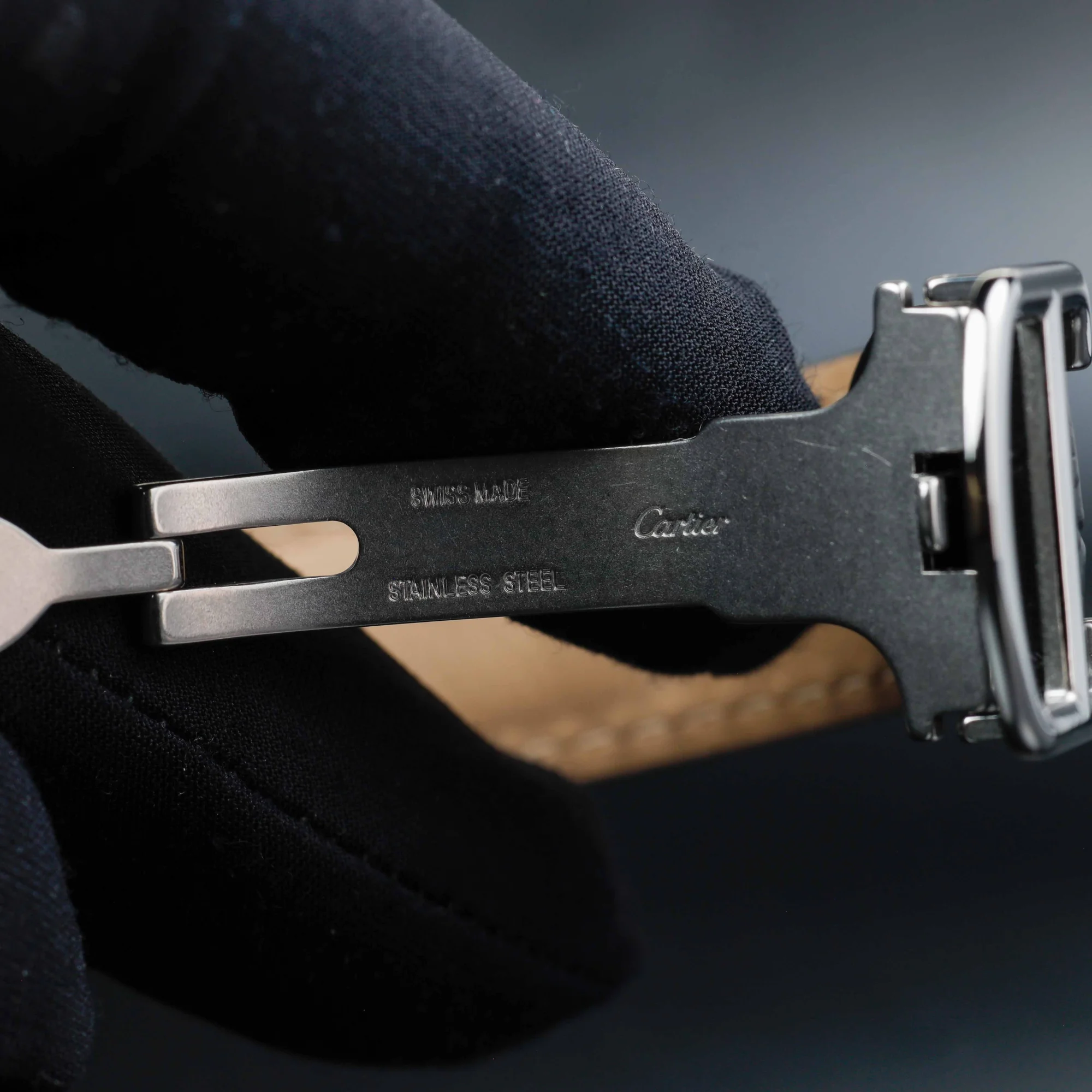 Cartier Tank AmÉricaine With Natural Diamonds Customization steel 10