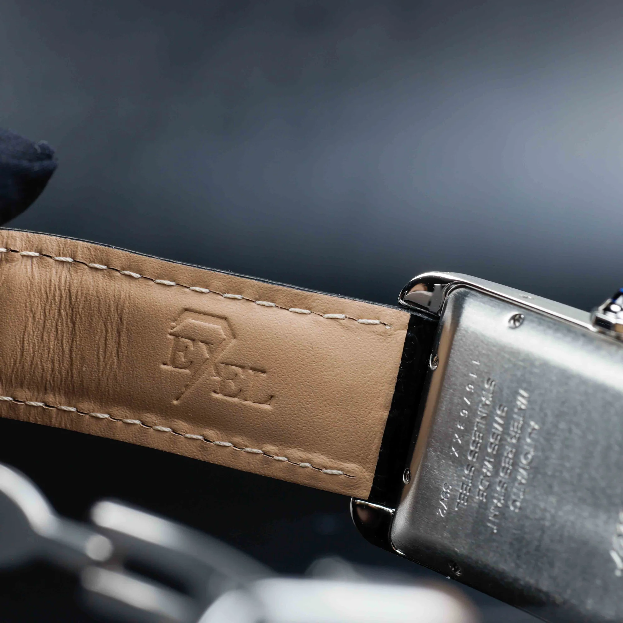 Cartier Tank AmÉricaine With Natural Diamonds Customization steel 11