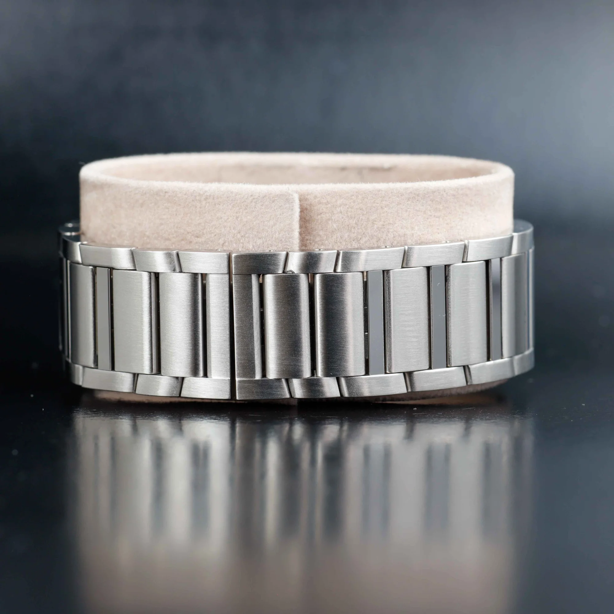Cartier Tank Française acciaio 4
