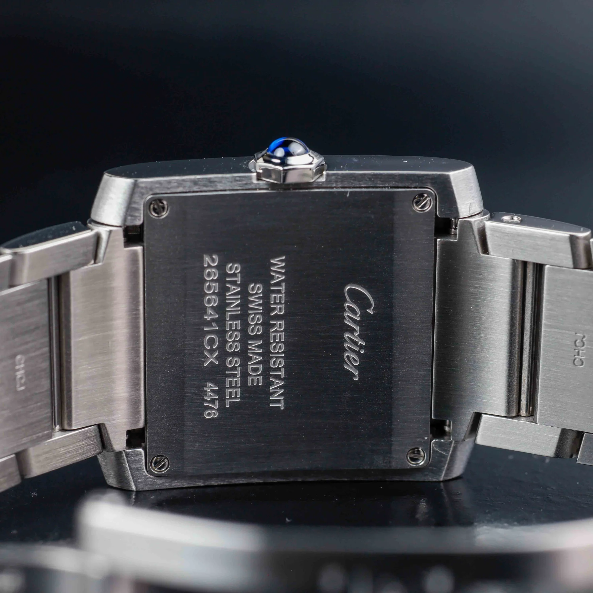 Cartier Tank Française acciaio 11
