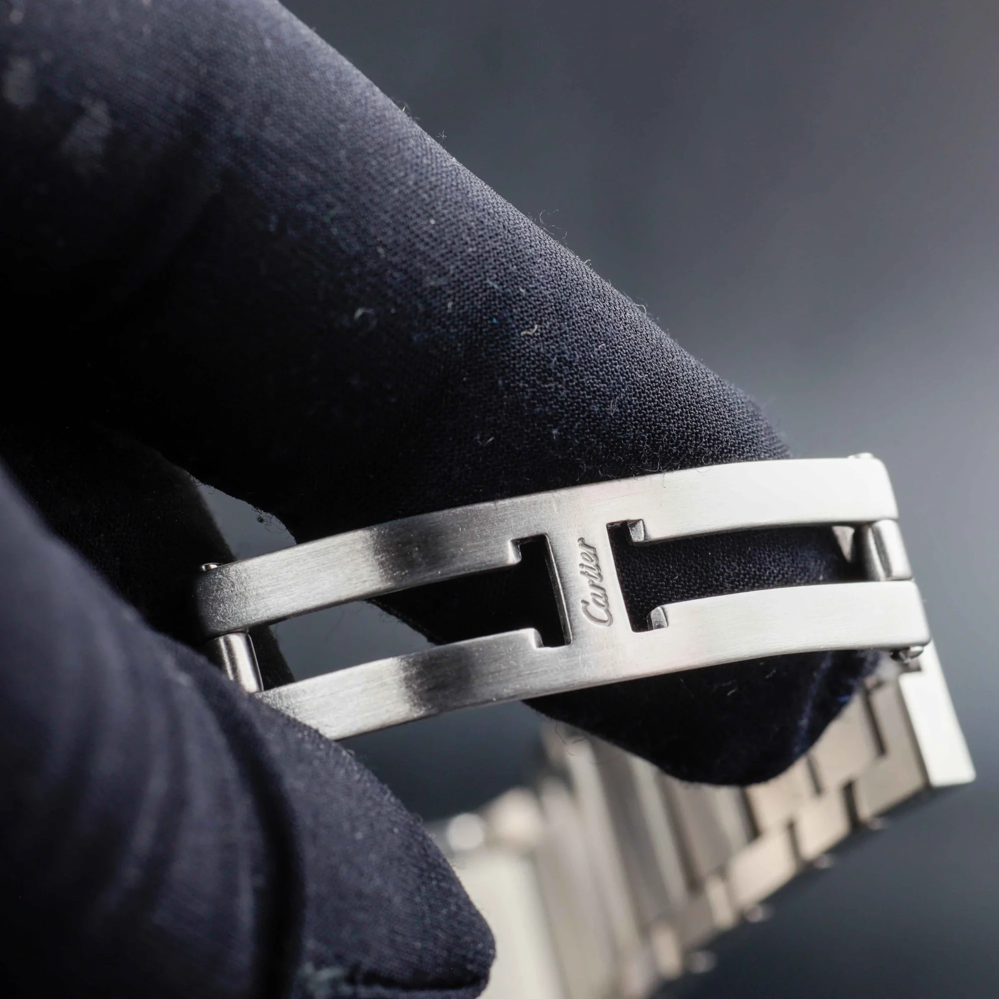 Cartier Tank Française acciaio 12