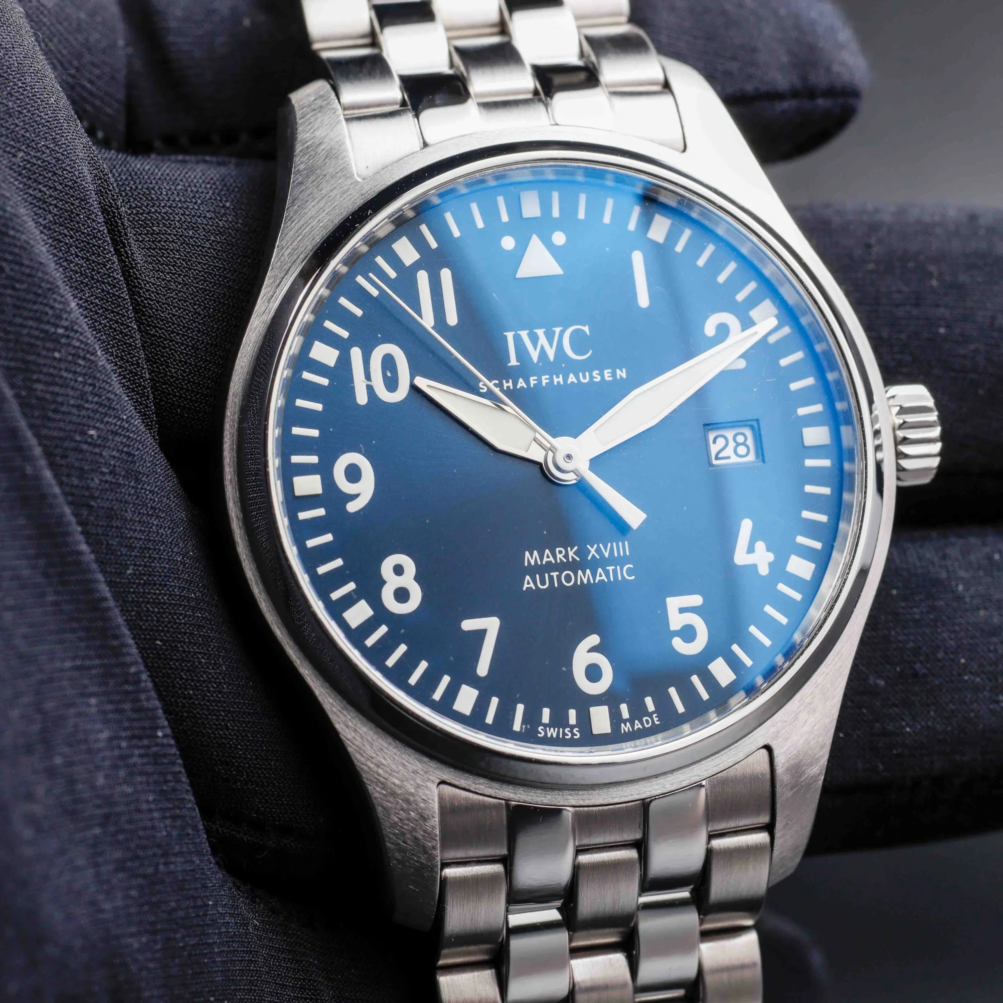 IWC Pilote Marque Xviii Edition « le Petit Prince acier 9