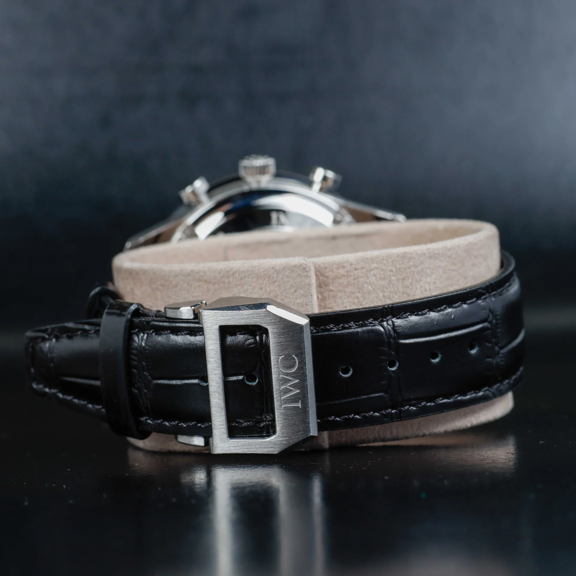 IWC Portuguese Chronograph acciaio 4