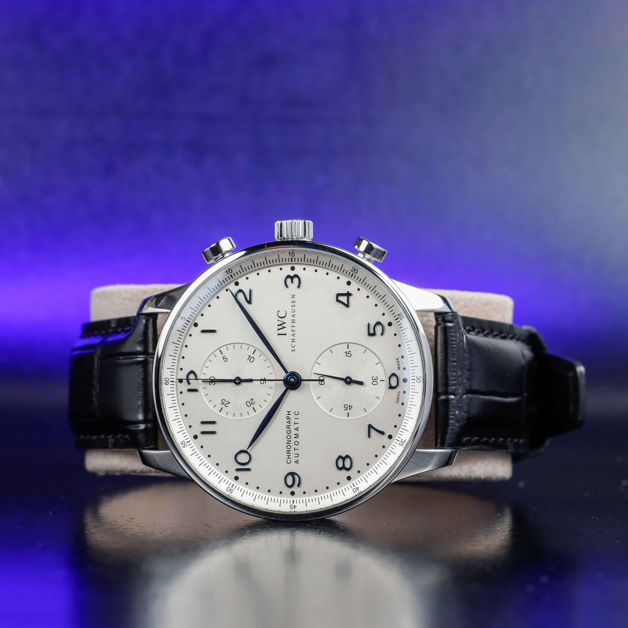 IWC Portuguese Chronograph acciaio