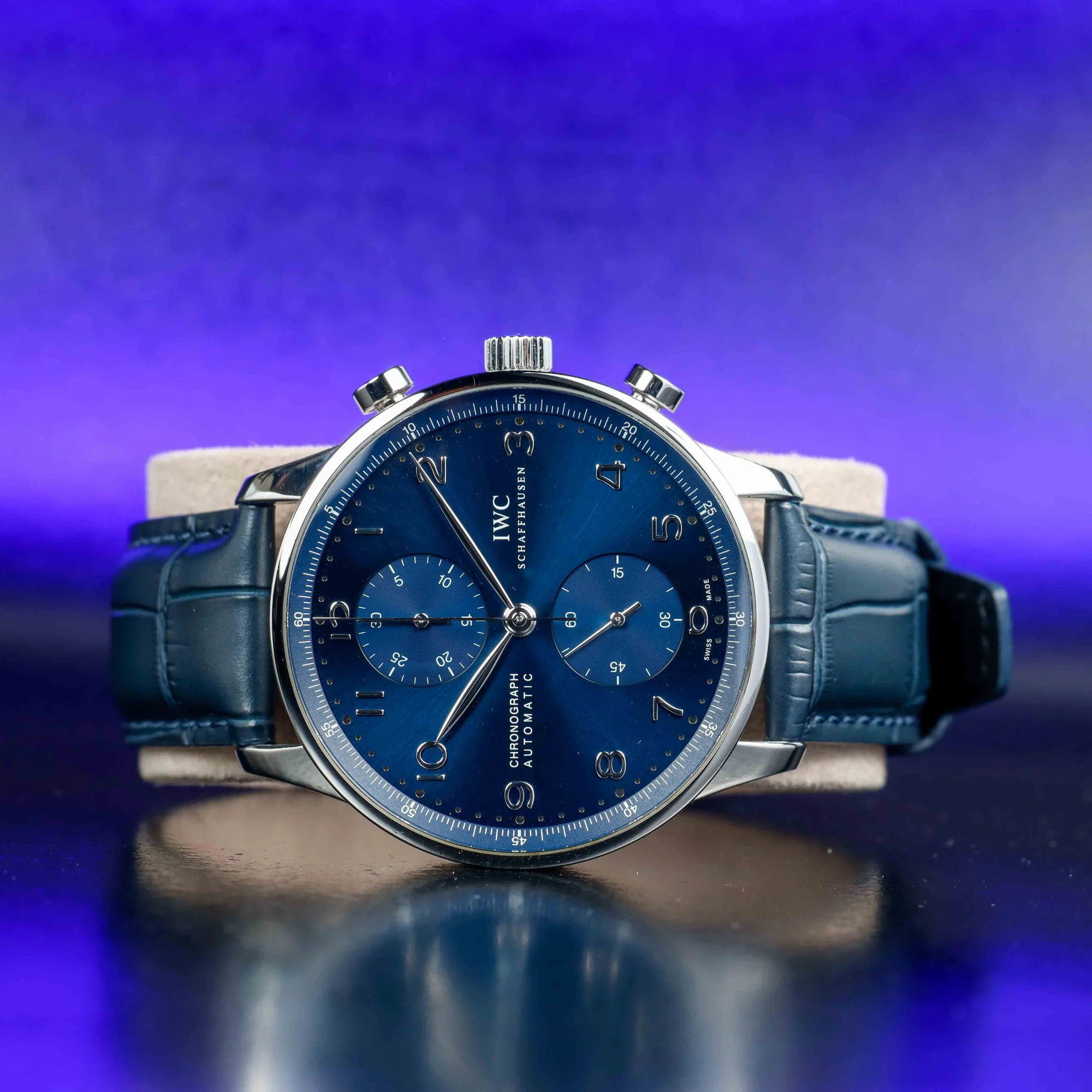 IWC Chronographe Portugais acier